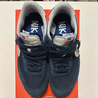 Fragment × sacai × Nike LD Waffle "Blackended Blue"