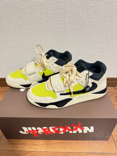 Travis Scott × Nike Jordan Jumpman Jack TR CJ1 T-Rexx "Bright Cactus"