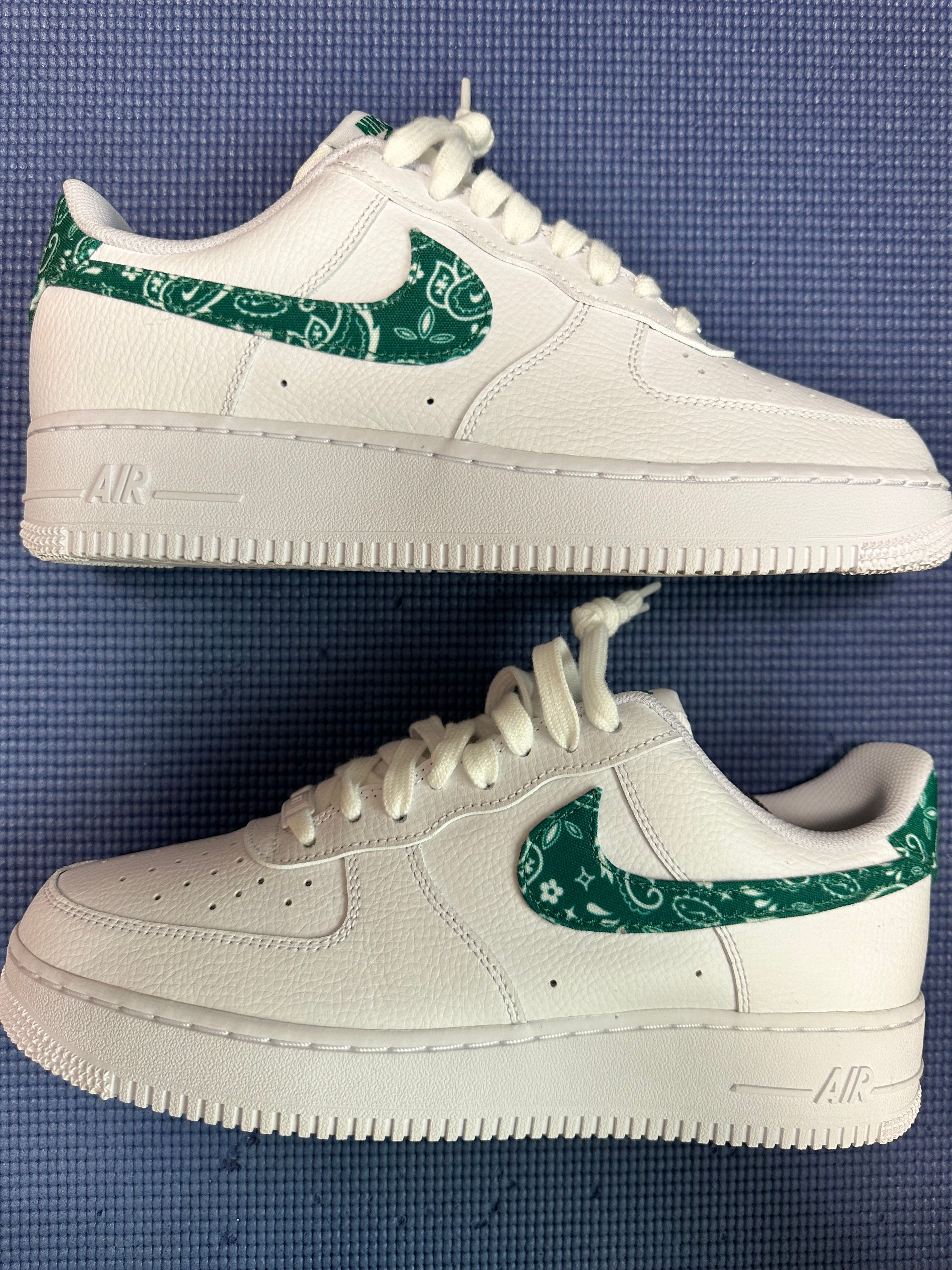 Nike Women's Air Force 1 Low '07 Essential "Green Paisley"