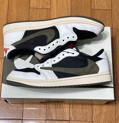 Travis Scott × Nike Women's Air Jordan 1 Low OG "Medium Olive"