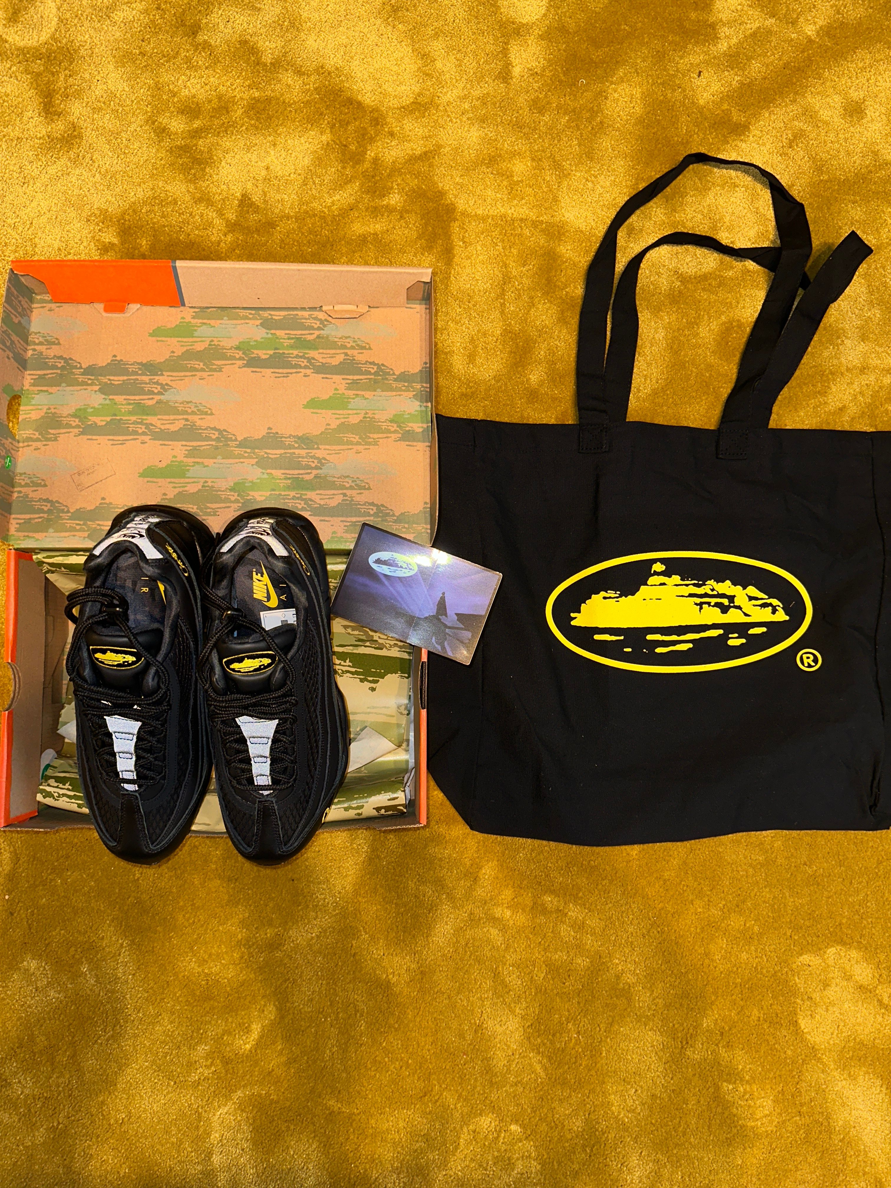 Corteiz × Nike Air Max 95 "Black and Tour Yellow"