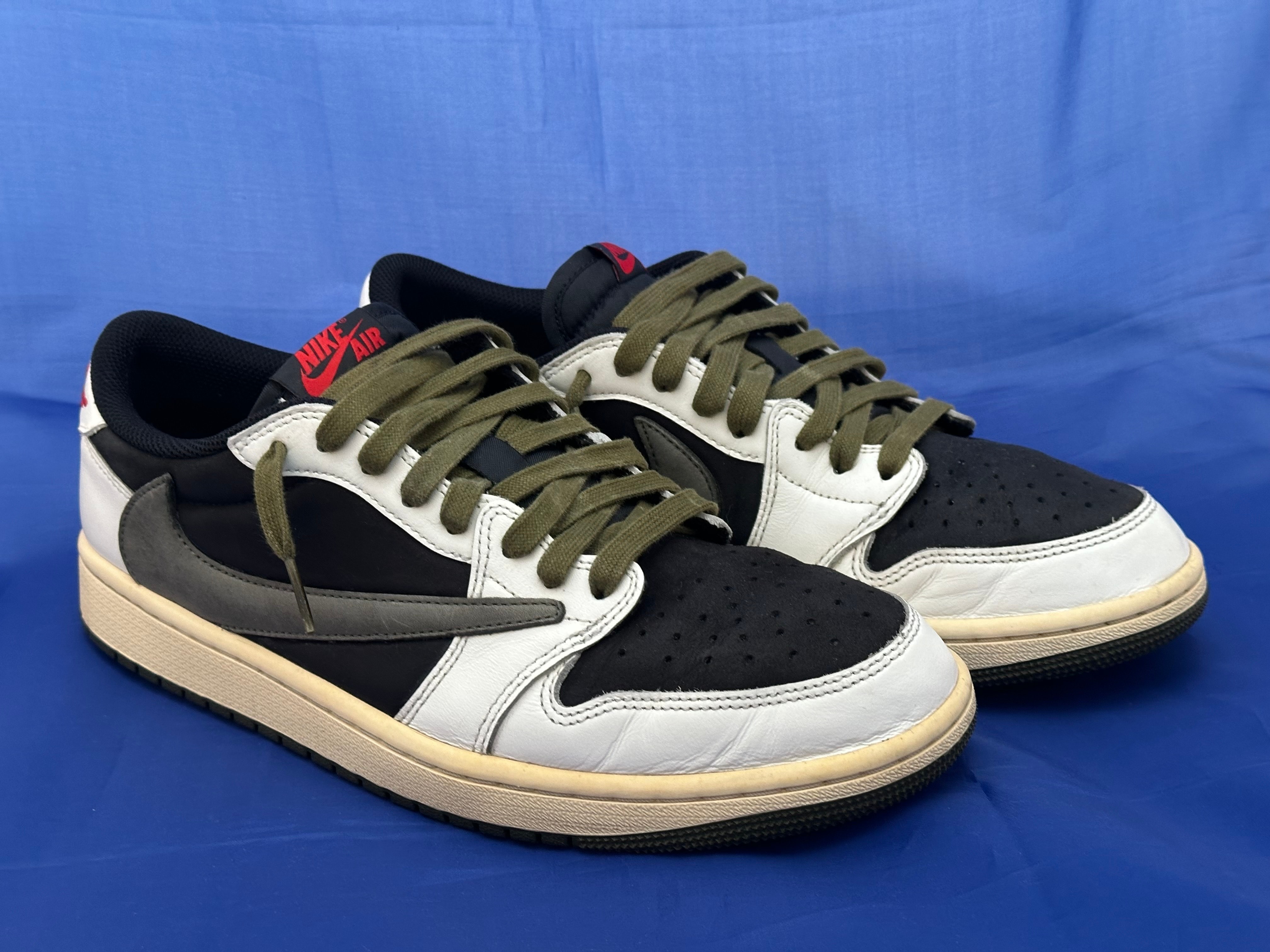 Travis Scott × Nike Women's Air Jordan 1 Low OG "Medium Olive"