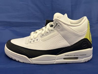 Fragment × Nike Air Jordan 3 "White/Black"