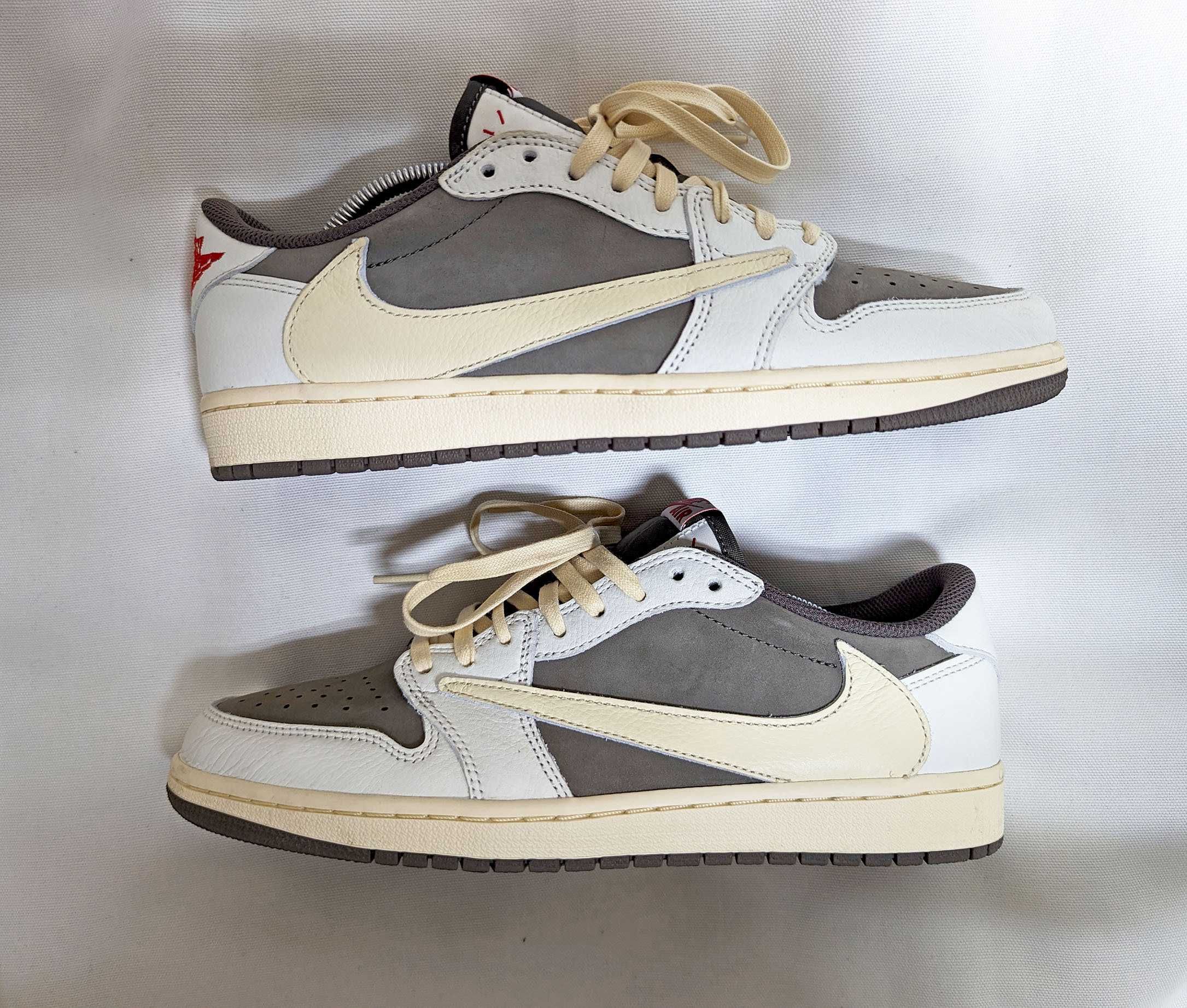 Travis Scott × Nike Air Jordan 1 Low OG SP "Reverse Mocha/Sail and Ridgerock"