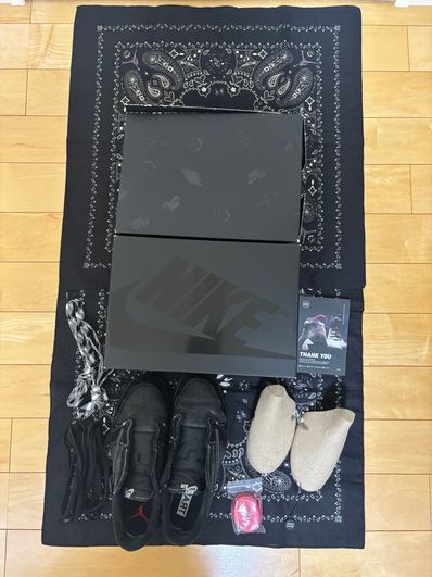 Travis Scott × Nike Air Jordan 1 Low OG SP "Black Phantom"