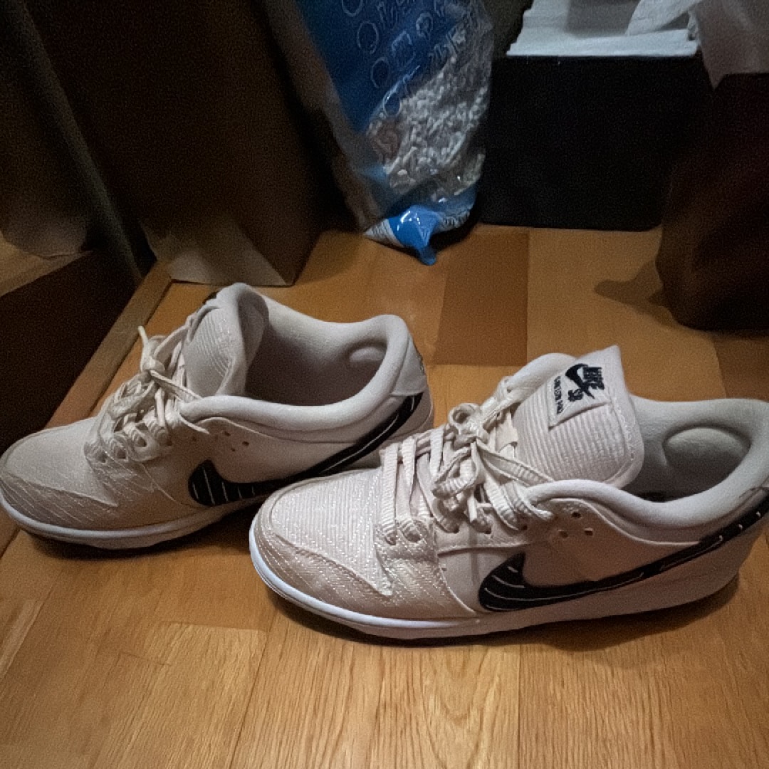 Albino & Preto × Nike SB Dunk Low Pro QS "Pearl White"