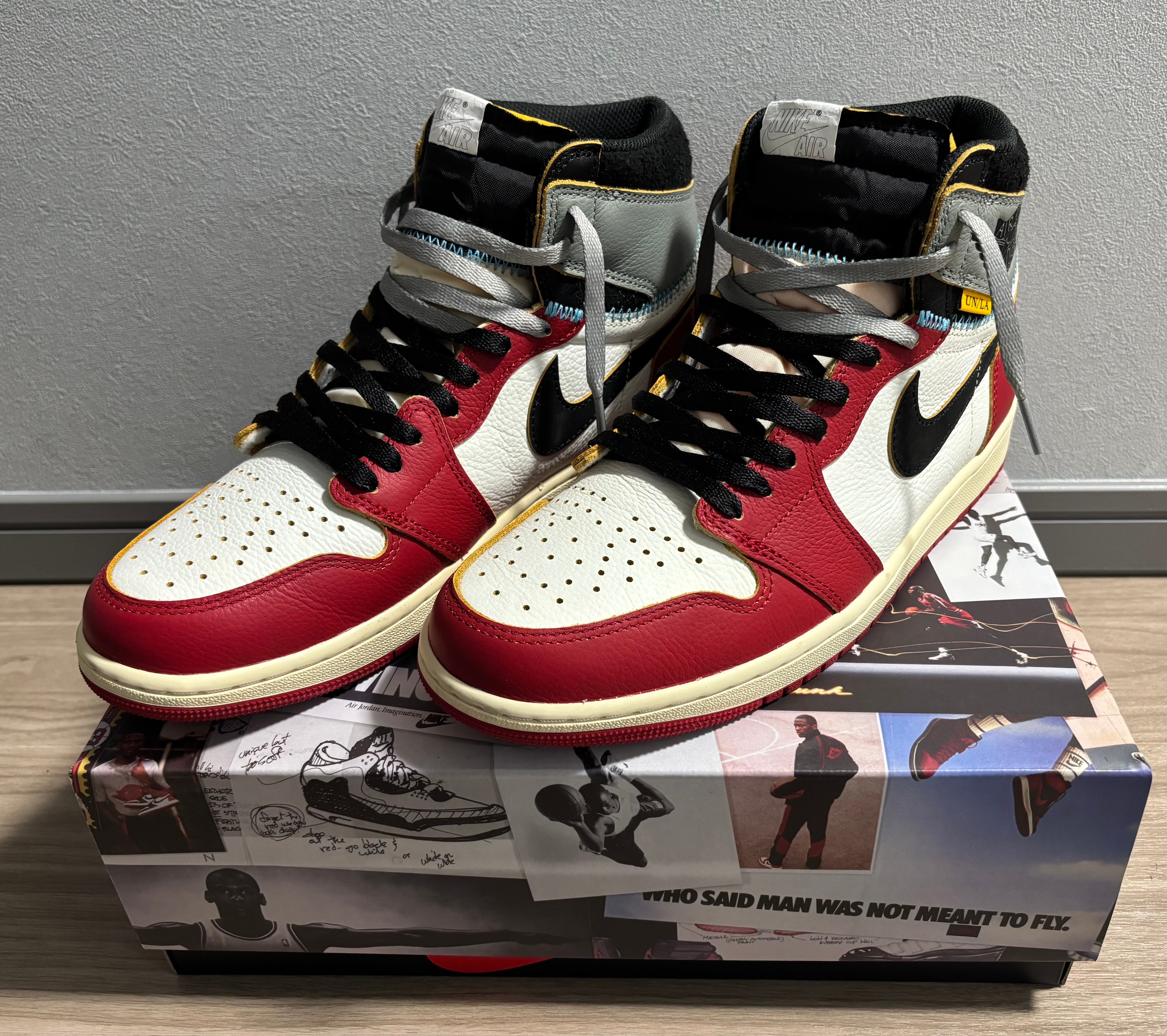 UNION × Nike Air Jordan 1 Retro High OG "Chicago/Shadow"