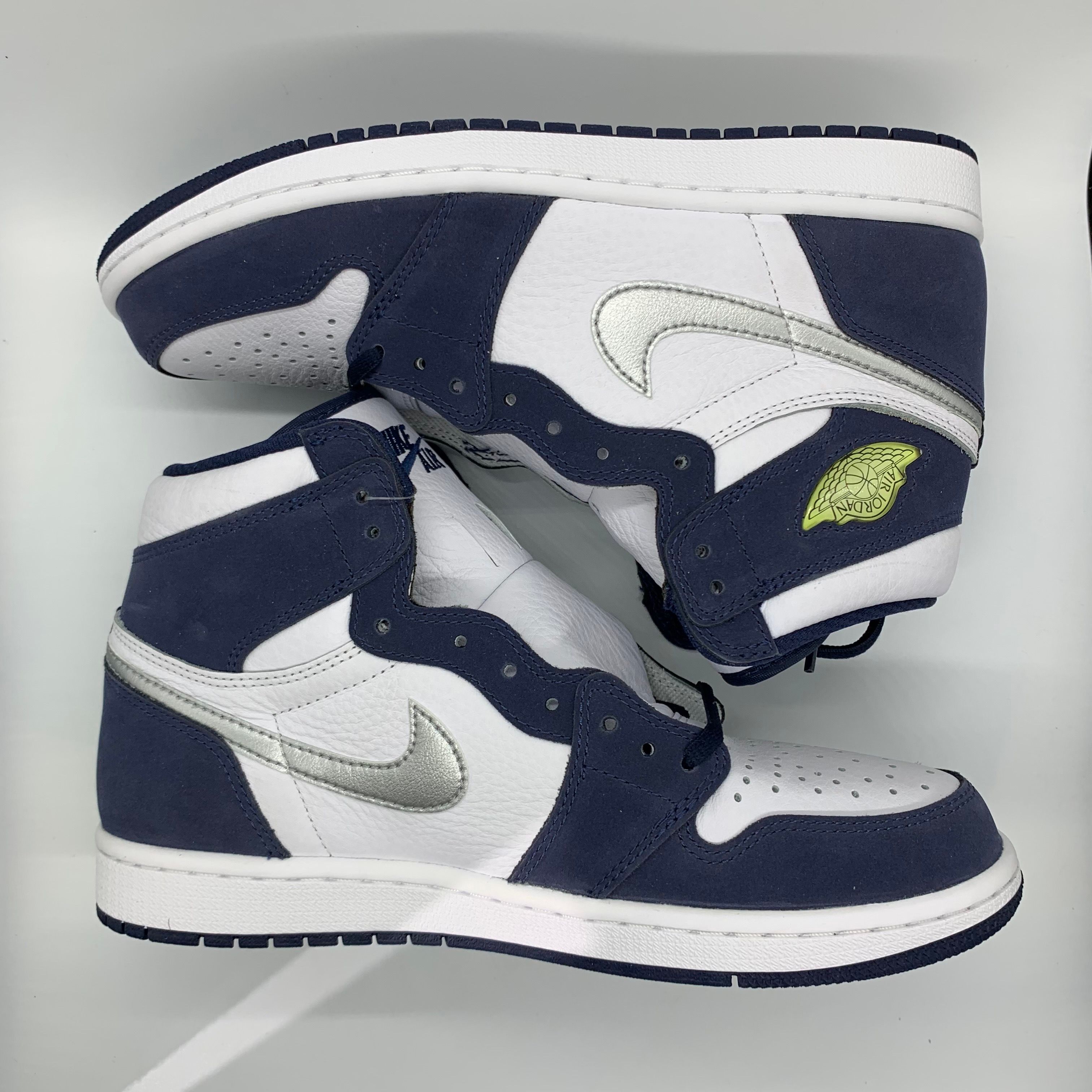 Nike Air Jordan 1 High OG CO.JP "White/Midnight Navy" (2020)(ブリーフケースなし)