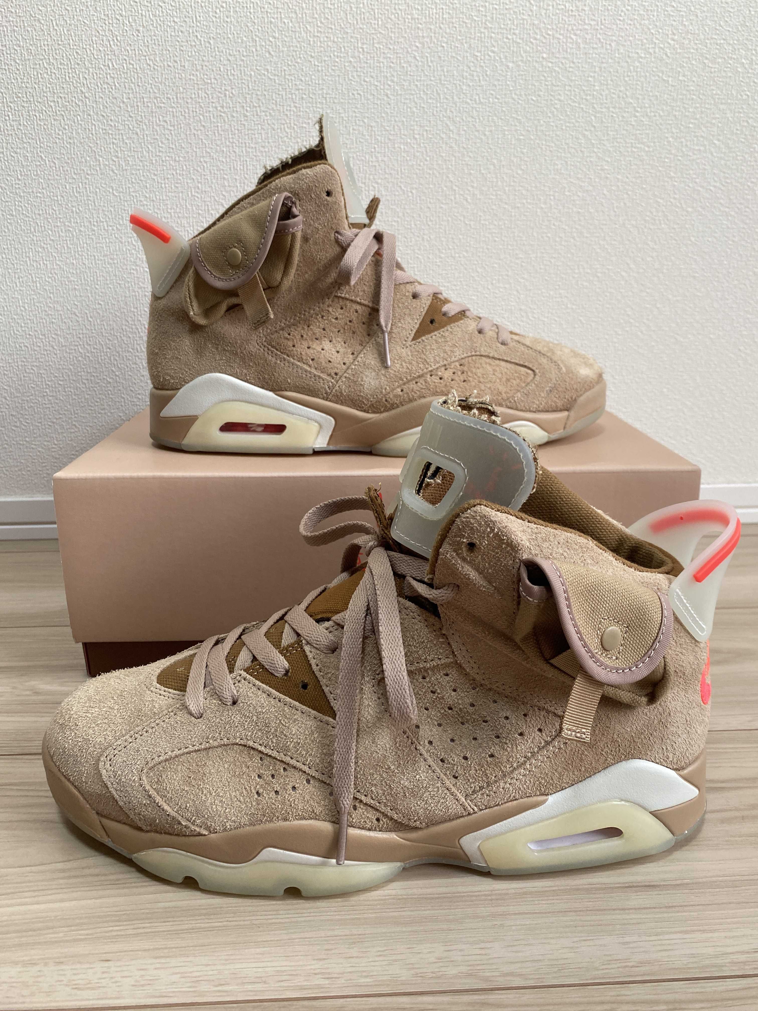 Travis Scott × Nike Air Jordan 6 "British Khaki"