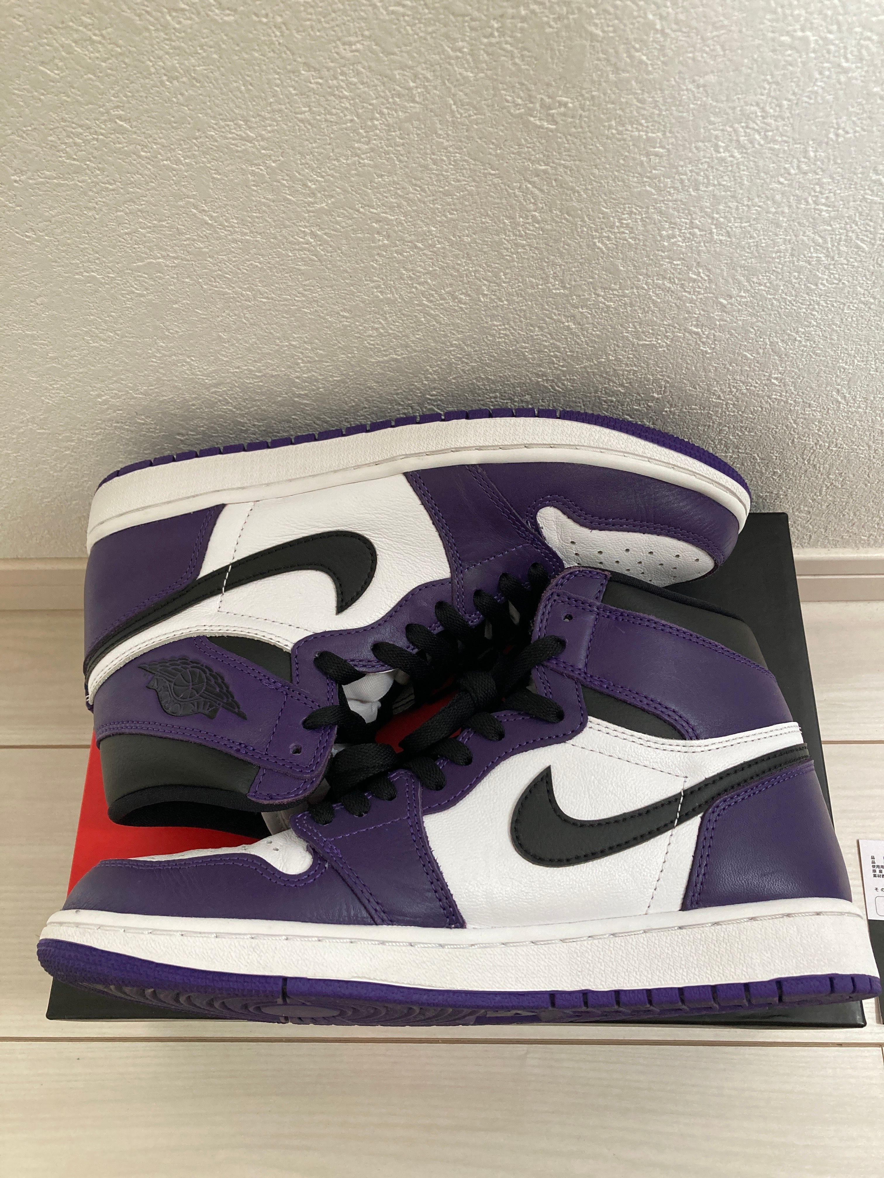 Nike Air Jordan 1 Retro High OG "Court Purple White/Black" (2020)