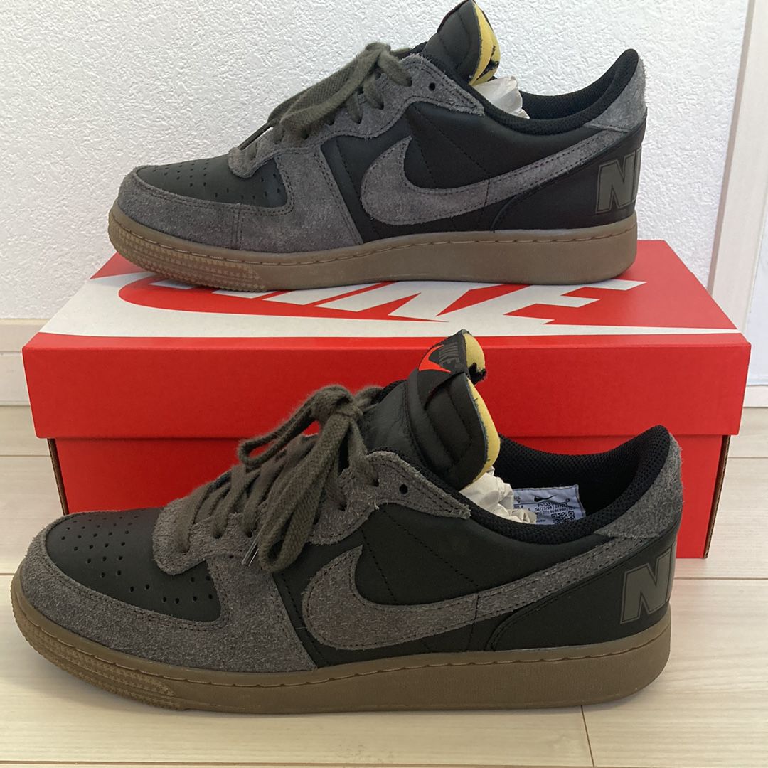 Nike Terminator Low "Black and Medium Ash"