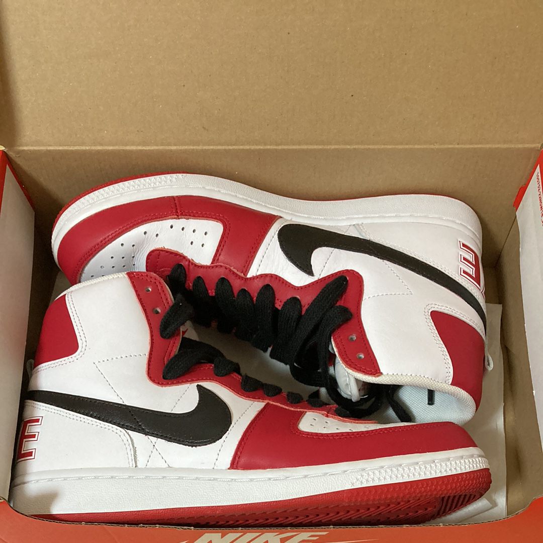 Nike Terminator High "University Red and White"
