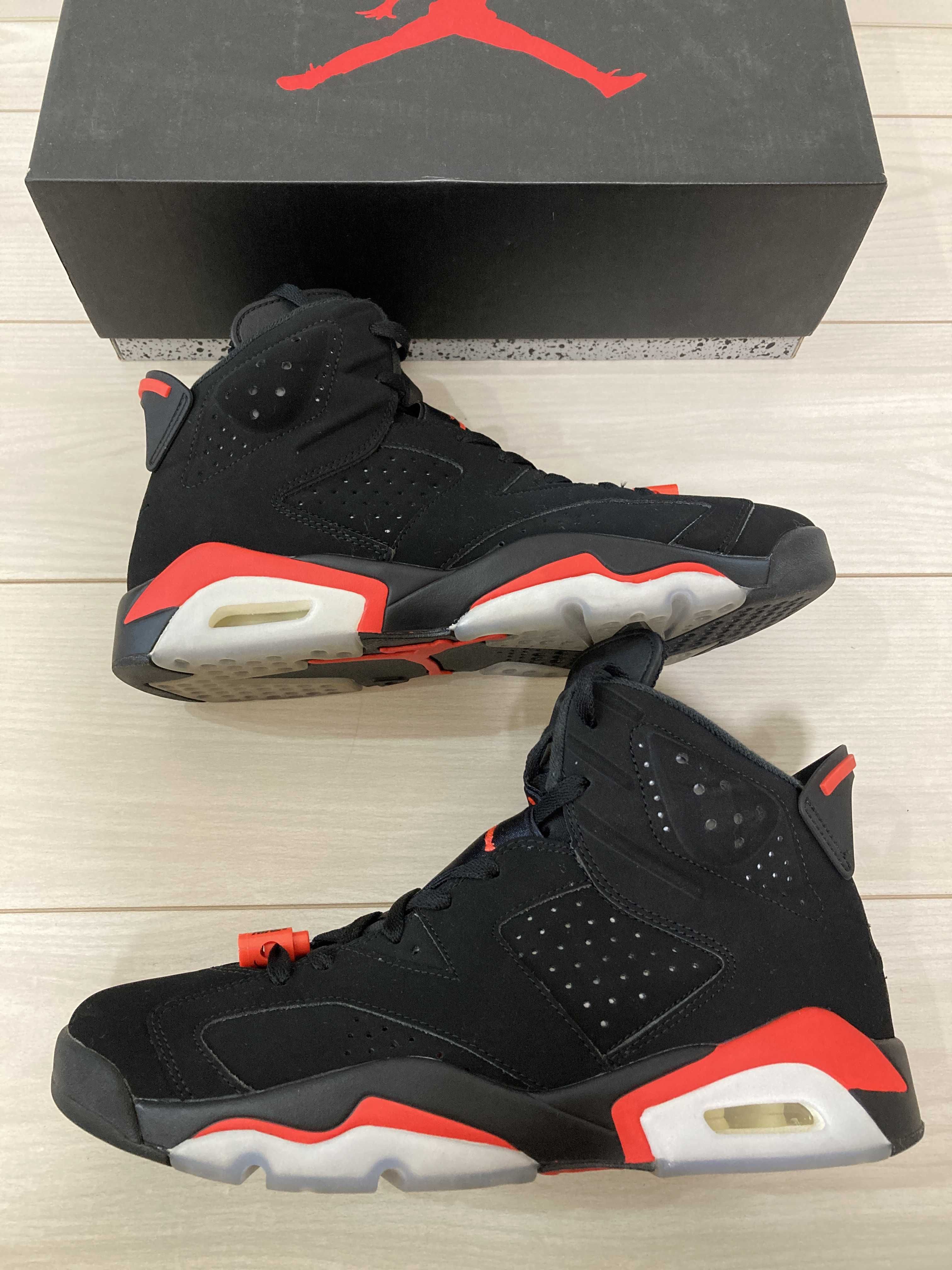Nike Air Jordan 6 Retro OG "Black/Infrared"