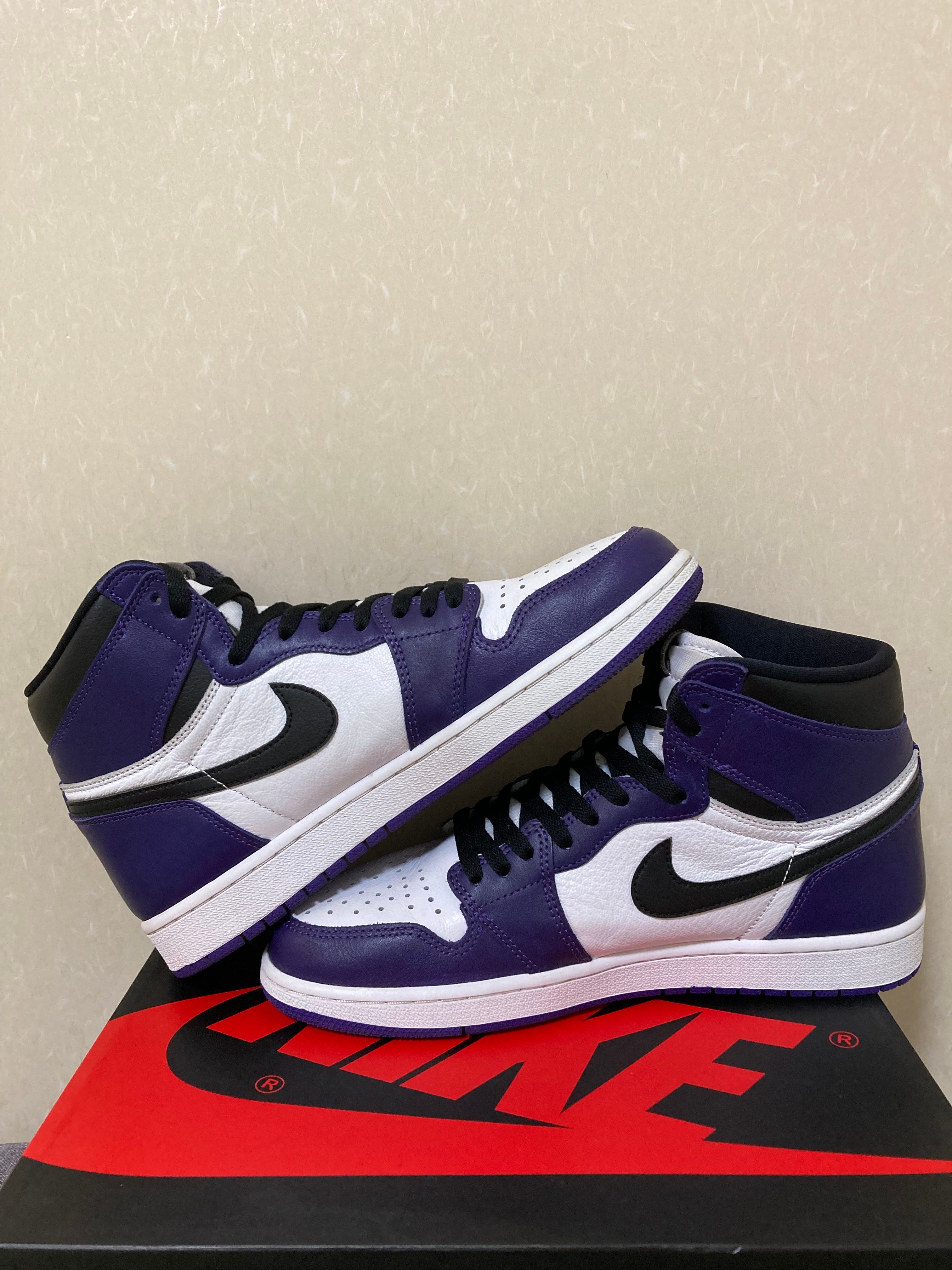 Nike Air Jordan 1 Retro High OG "Court Purple White/Black" (2020)   