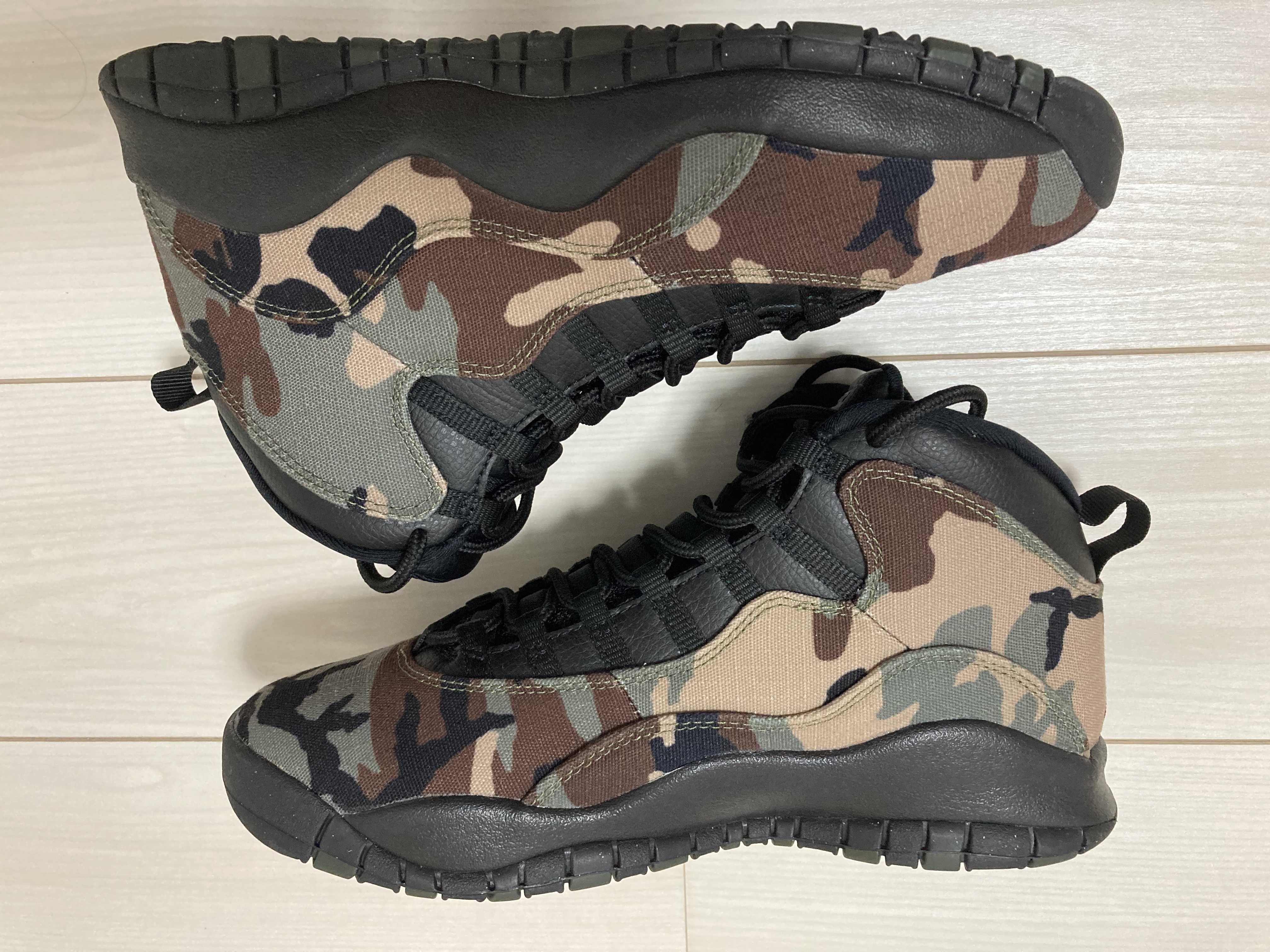 Nike Air Jordan 10 "Woodlamd Camo"