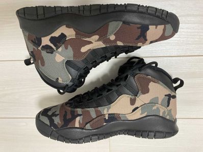Nike Air Jordan 10 "Woodlamd Camo"
