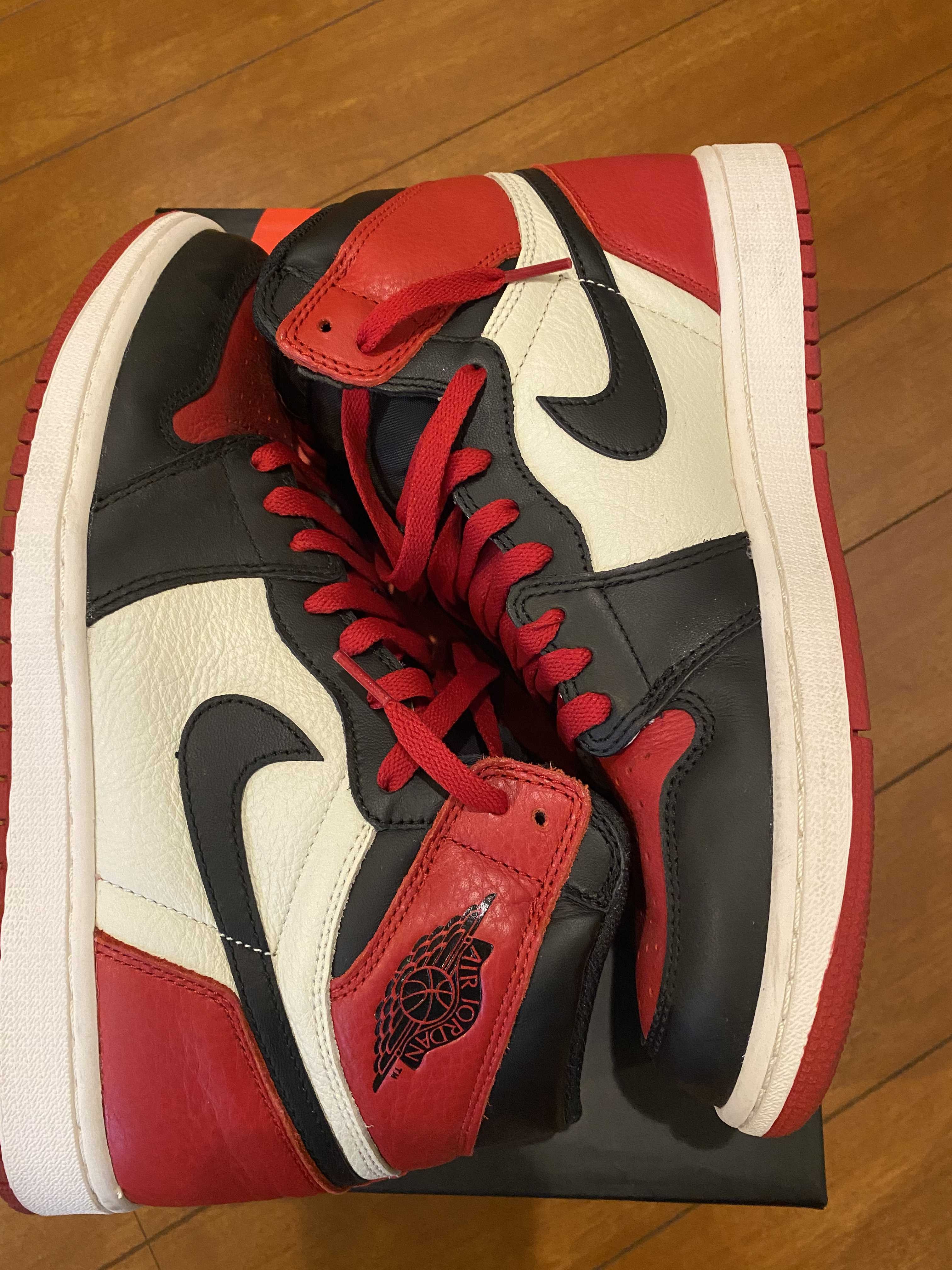 Nike Air Jordan 1 Retro High OG "Bred Toe"