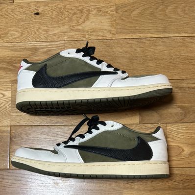 Travis Scott × Nike Air Jordan 1 Low OG SP "Reverse Olive"