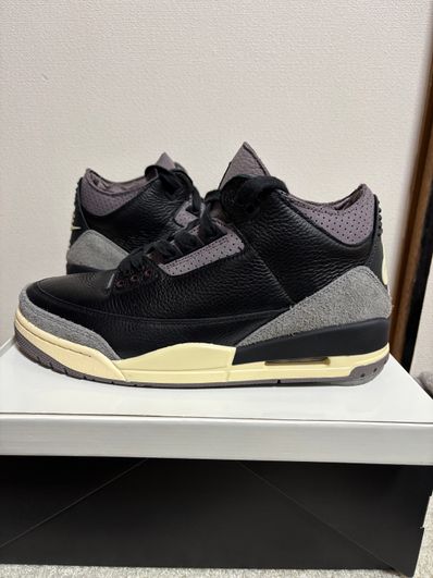 A Ma Maniere × Nike Women's Air Jordan 3 Retro OG SP "Black and Flat Pewter/WYWS"