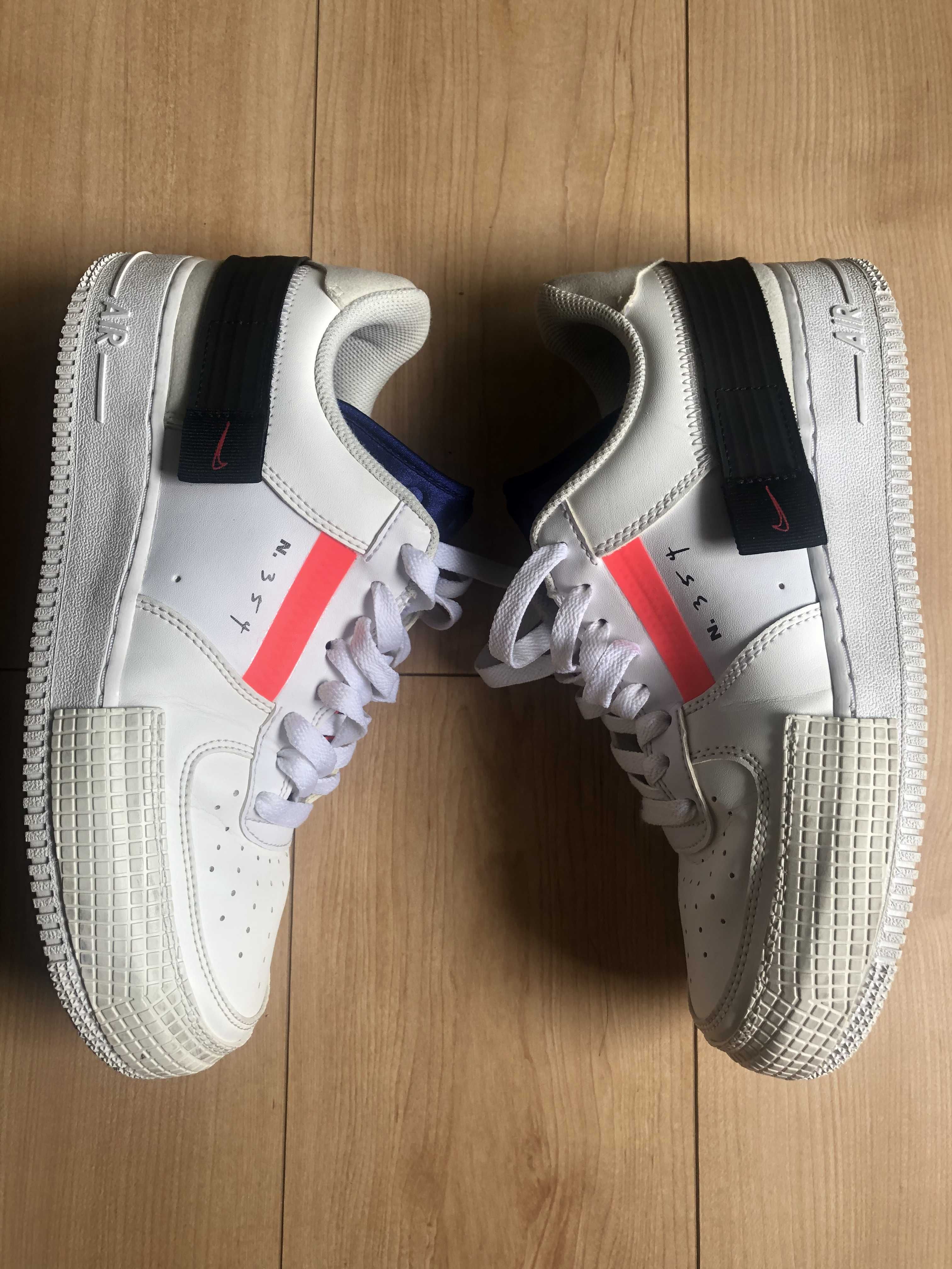 Nike Air Force 1 Low Type "Summit White/Red Orbit/White/Black"