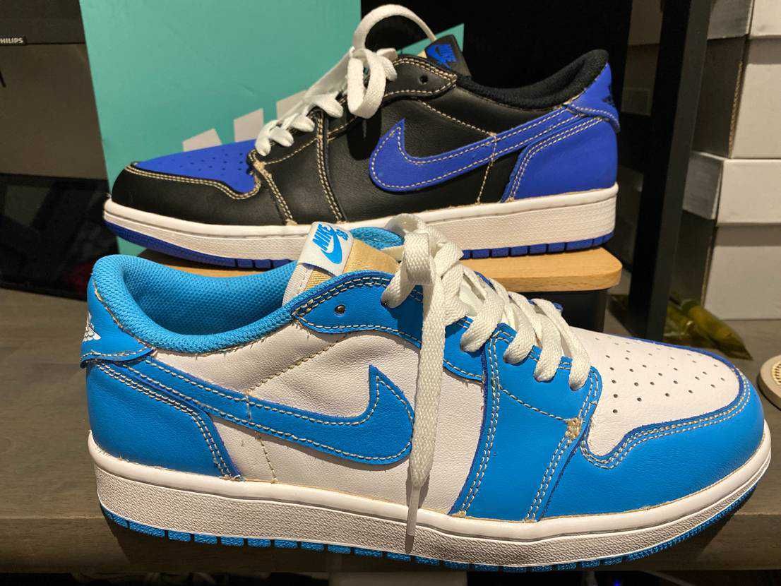 Nike SB Air Jordan 1 Low "Desert Ore/Royal Blue" 