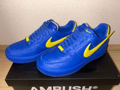 AMBUSH × Nike Air Force 1 Low "Game Royal and Vivid Sulfur"