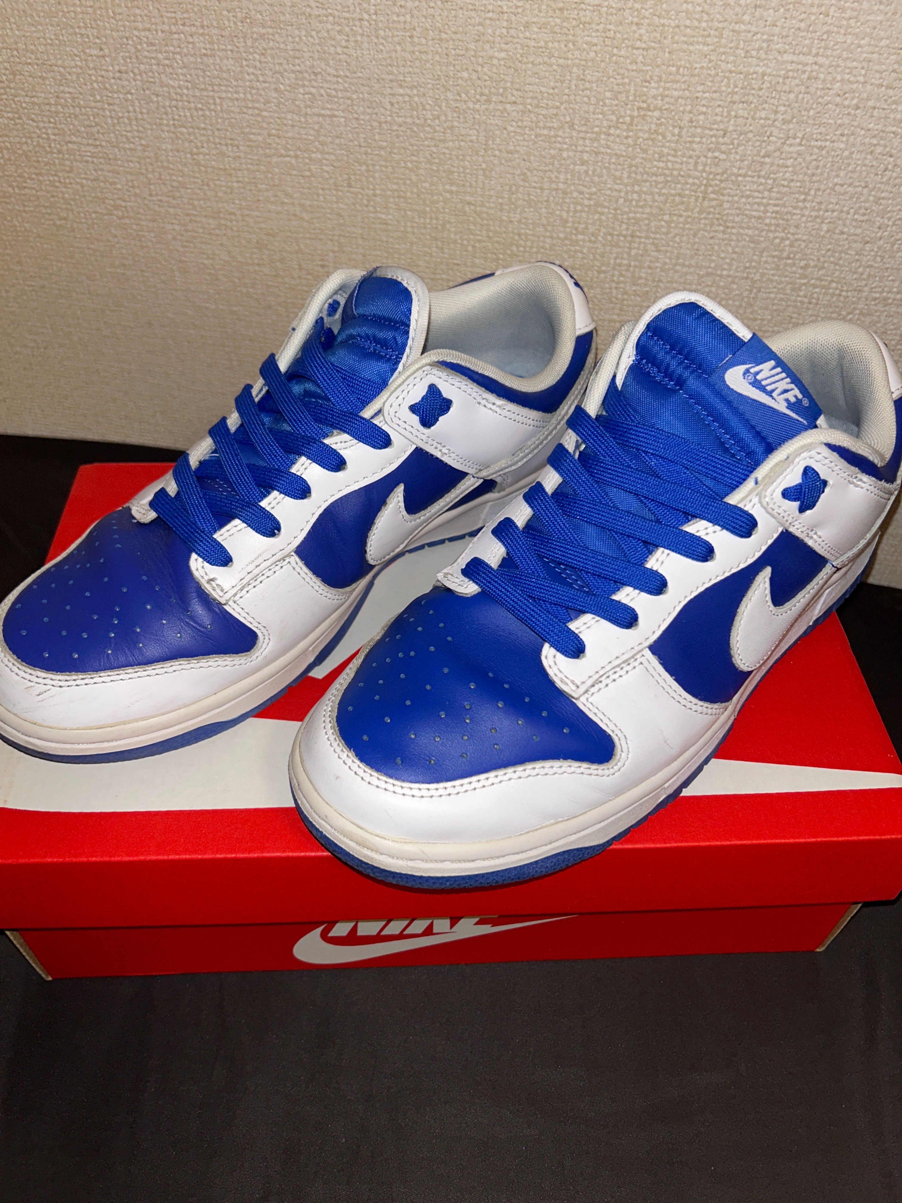 Nike Dunk Low Retro "Racer Blue and White"