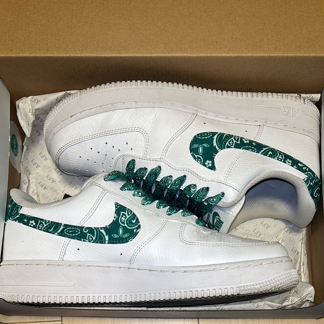Nike Women's Air Force 1 Low '07 Essential "Green Paisley"