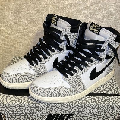 Nike Air Jordan 1 High OG "White Cement/Safari"