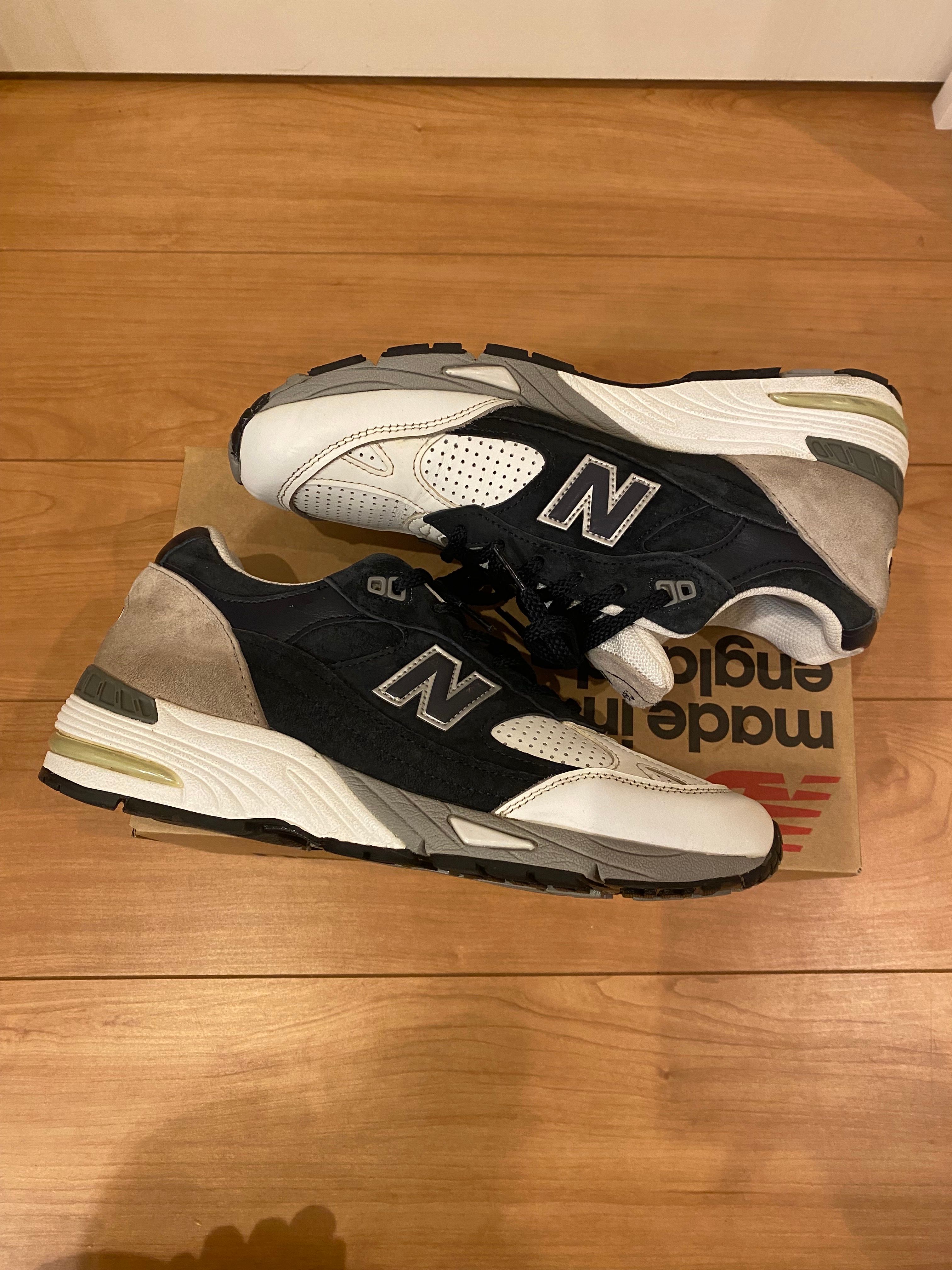 SNS × New Balance 991 "Black/White"