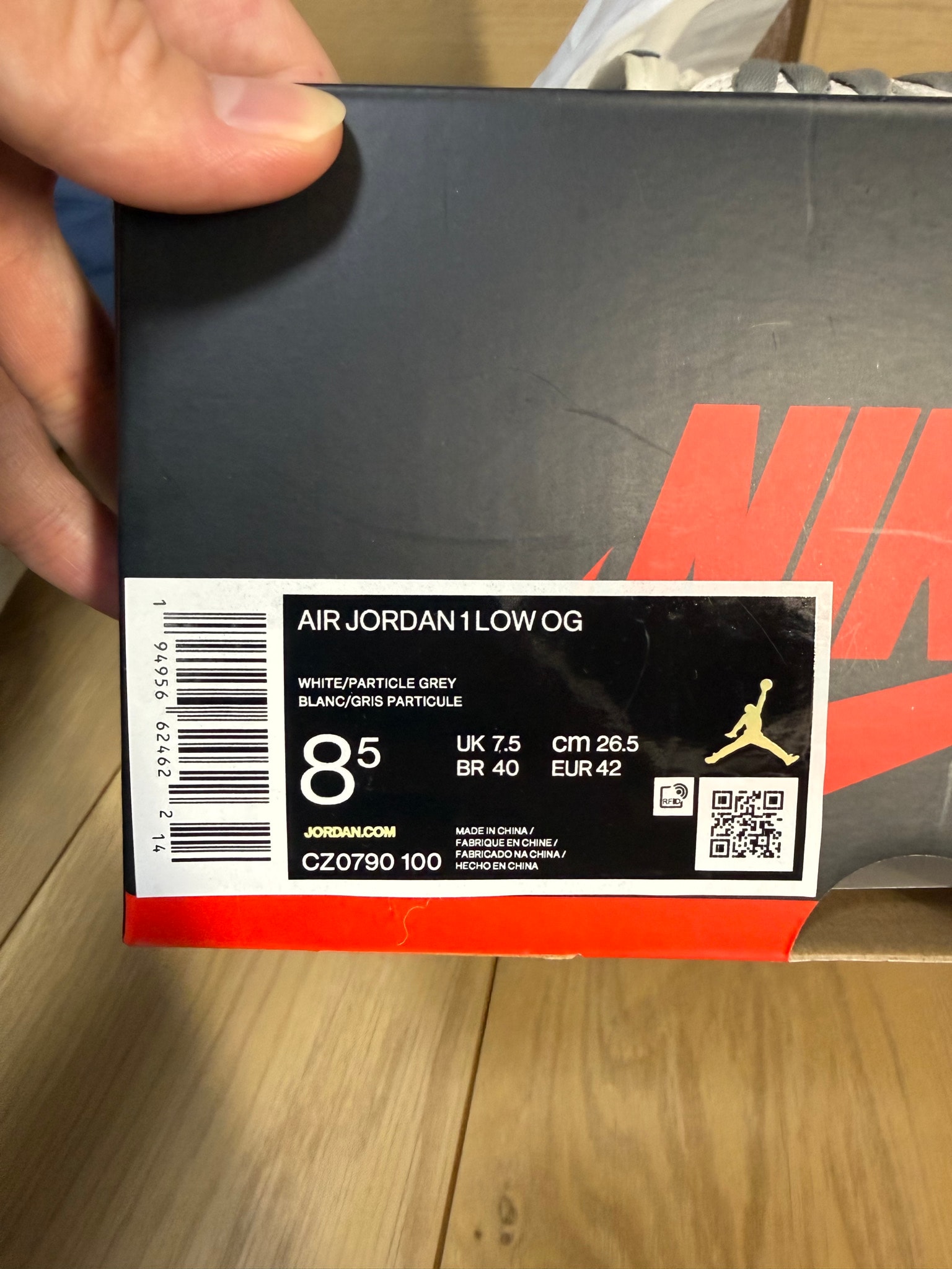 Nike Air Jordan 1 Low OG "Neutral Grey"