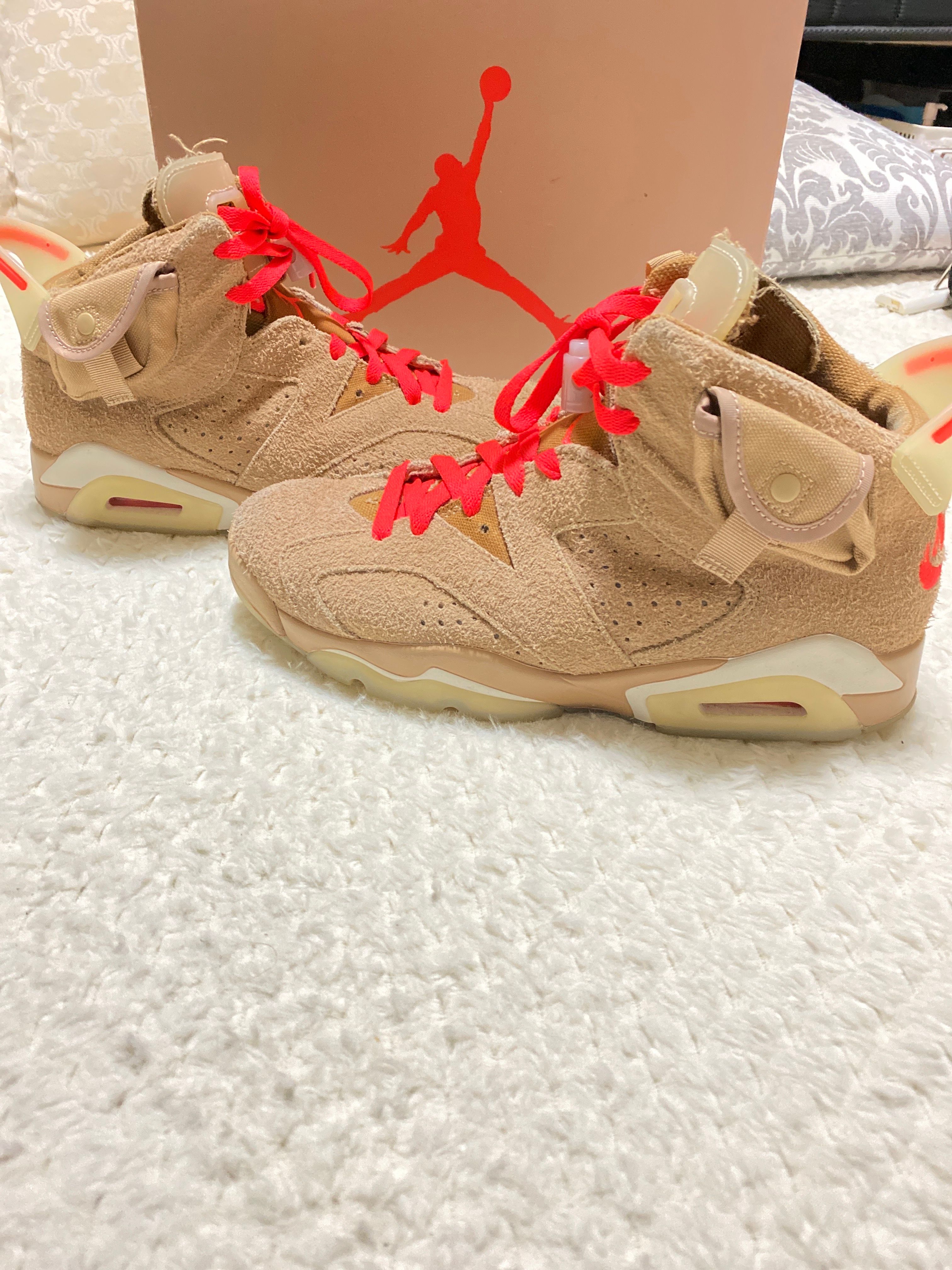 Travis Scott × Nike Air Jordan 6 "British Khaki"