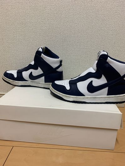 sacai × Nike Women's Dunk High Lux "Midnight Navy"
