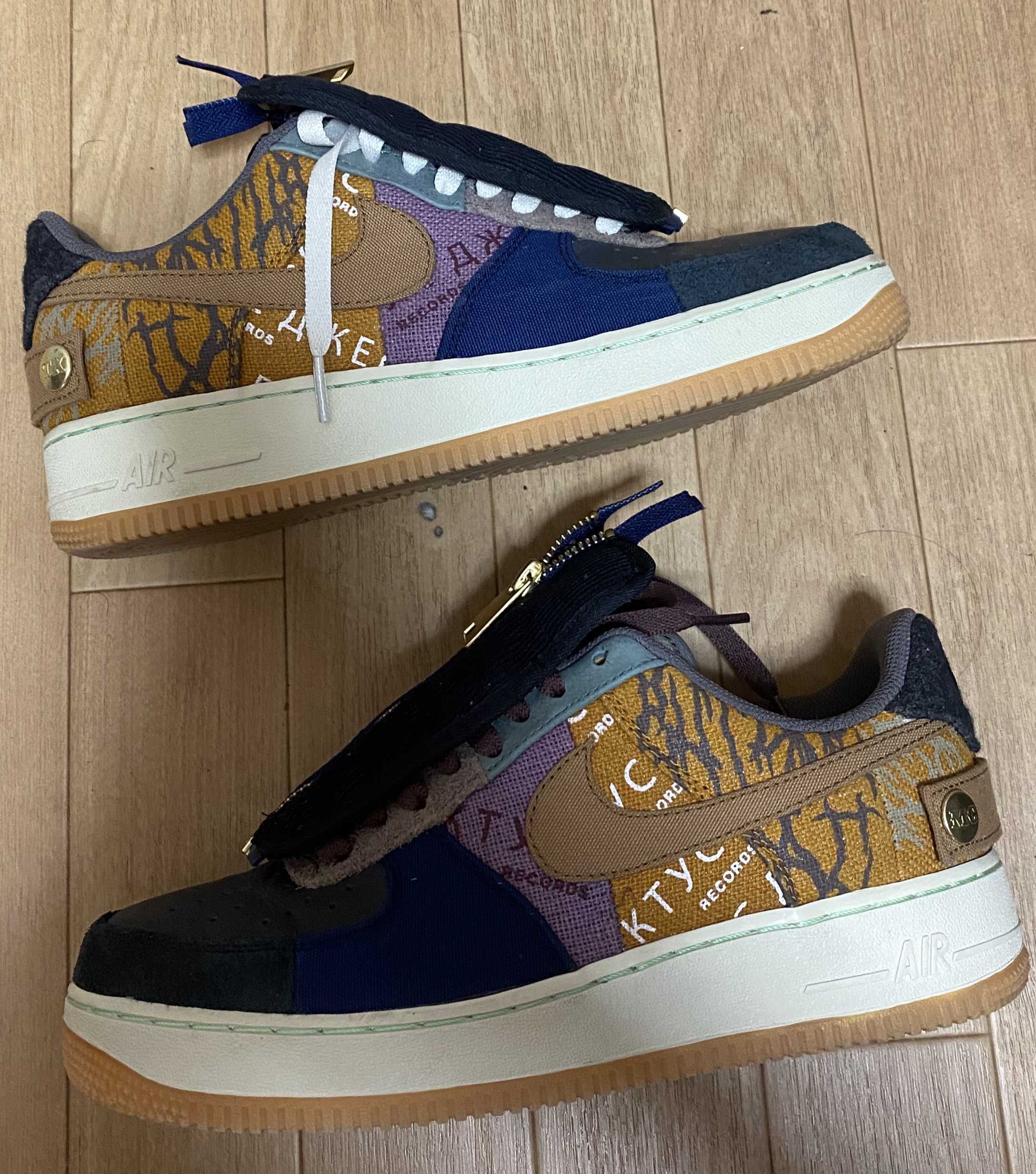 Travis Scott × Nike Air Force 1 Low Cactus Jack "Multi Color"
