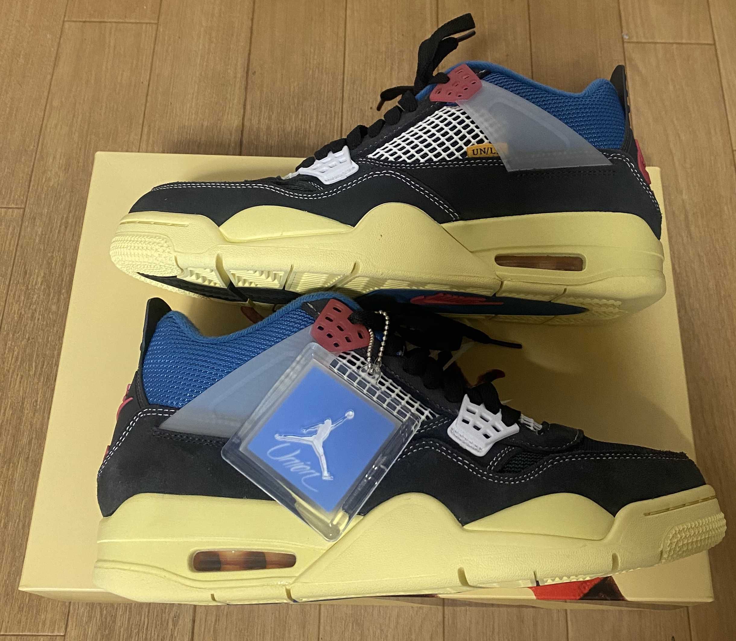 UNION × NIKE AIR JORDAN 4 "OFF NOIR"