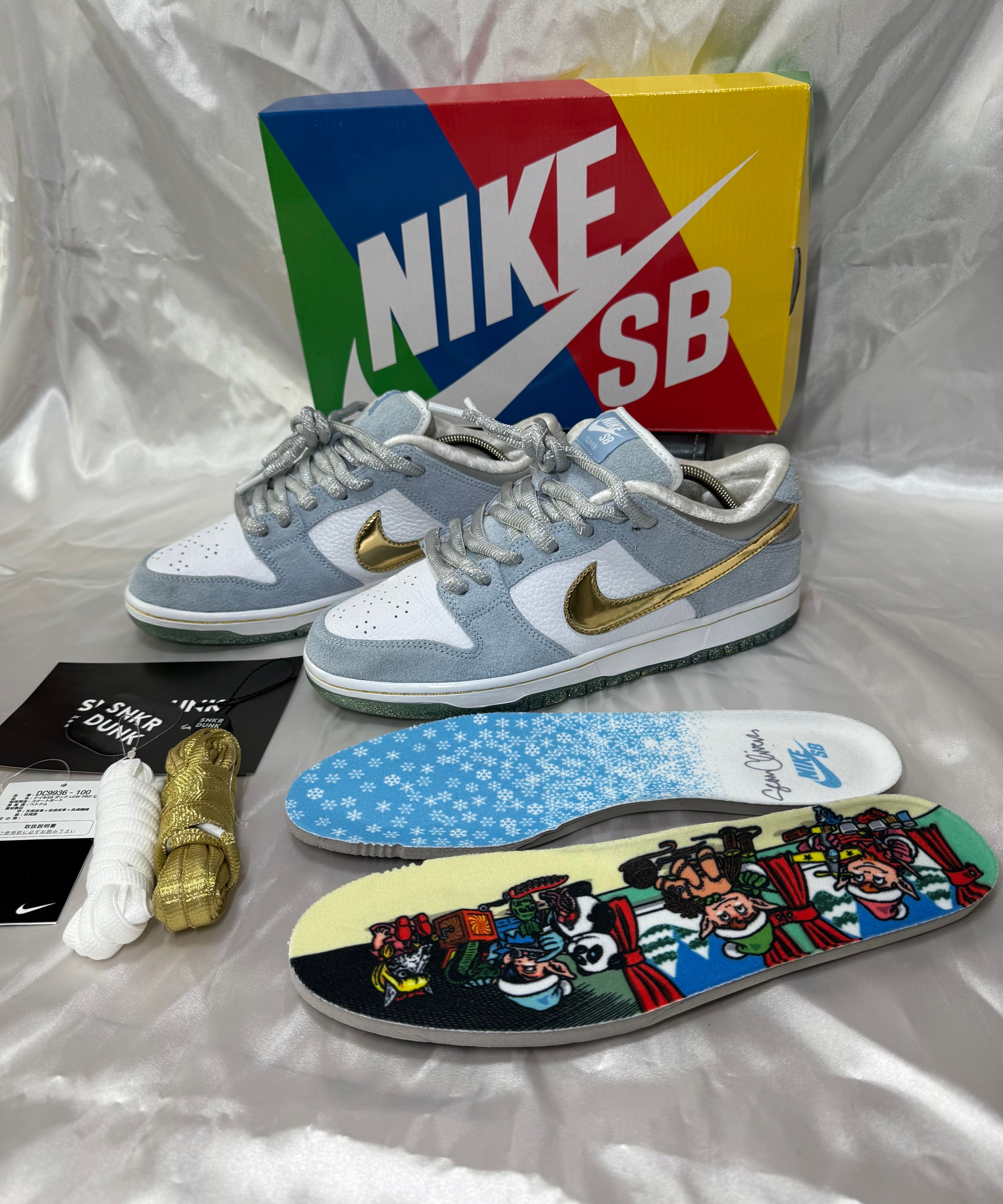 Sean Cliver × Nike SB Dunk Low "Holiday Special"