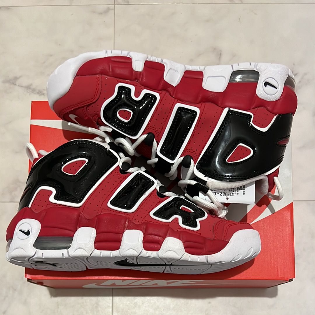 Nike GS Air More Uptempo ’96 "Varsity Red/White/Black" (2016)