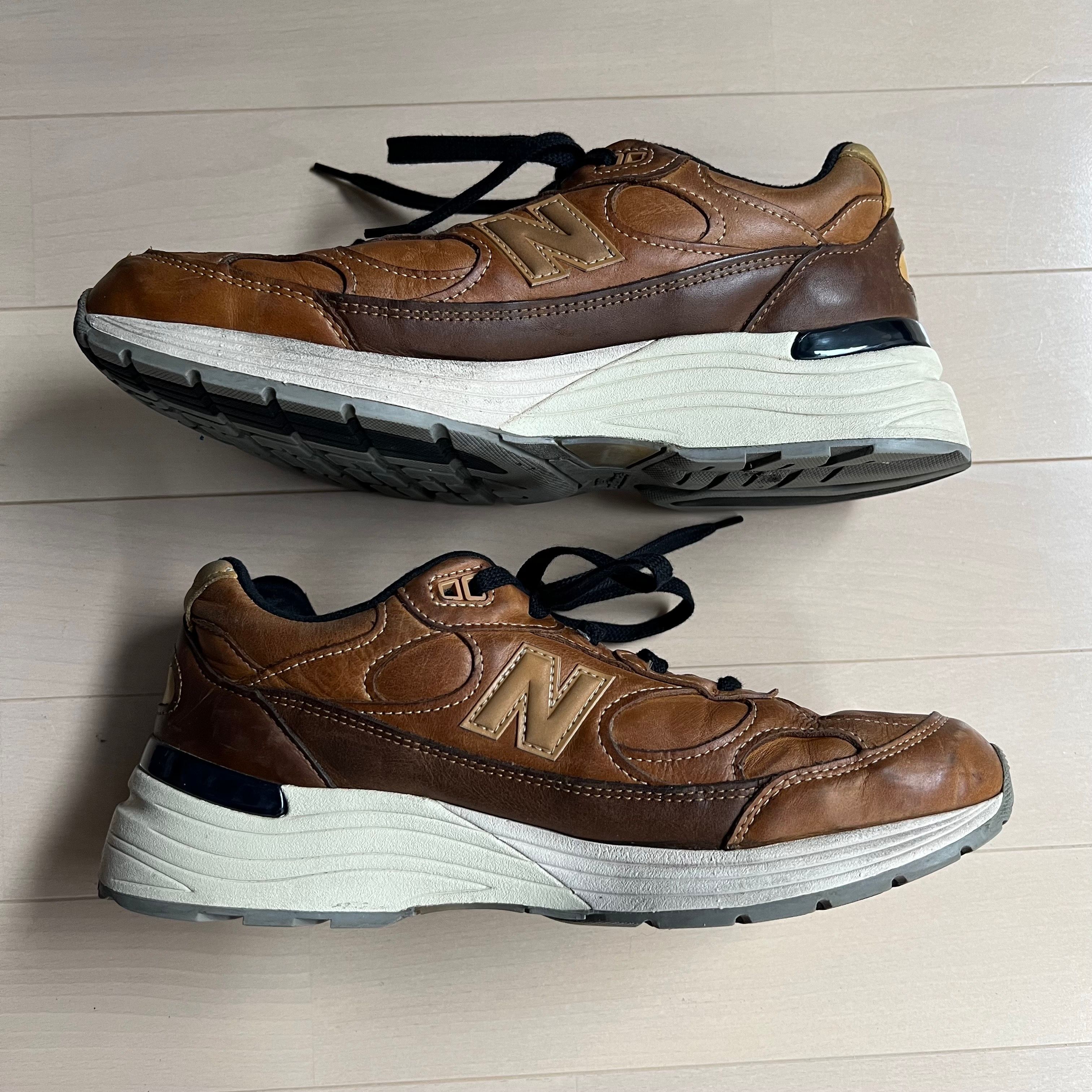 New Balance 992 Made in USA "Tan/Brown"