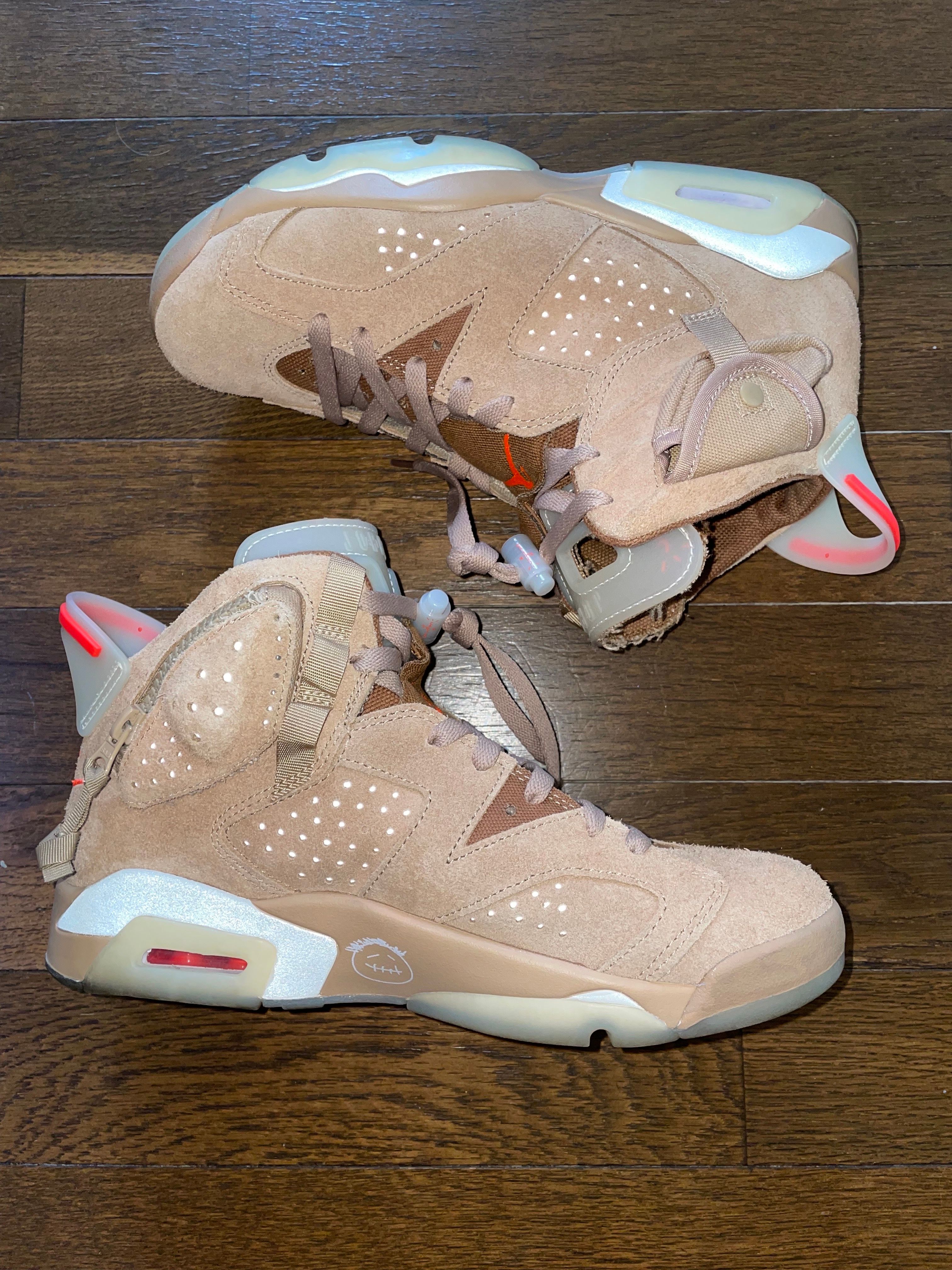 Travis Scott × Nike Air Jordan 6 "British Khaki"
