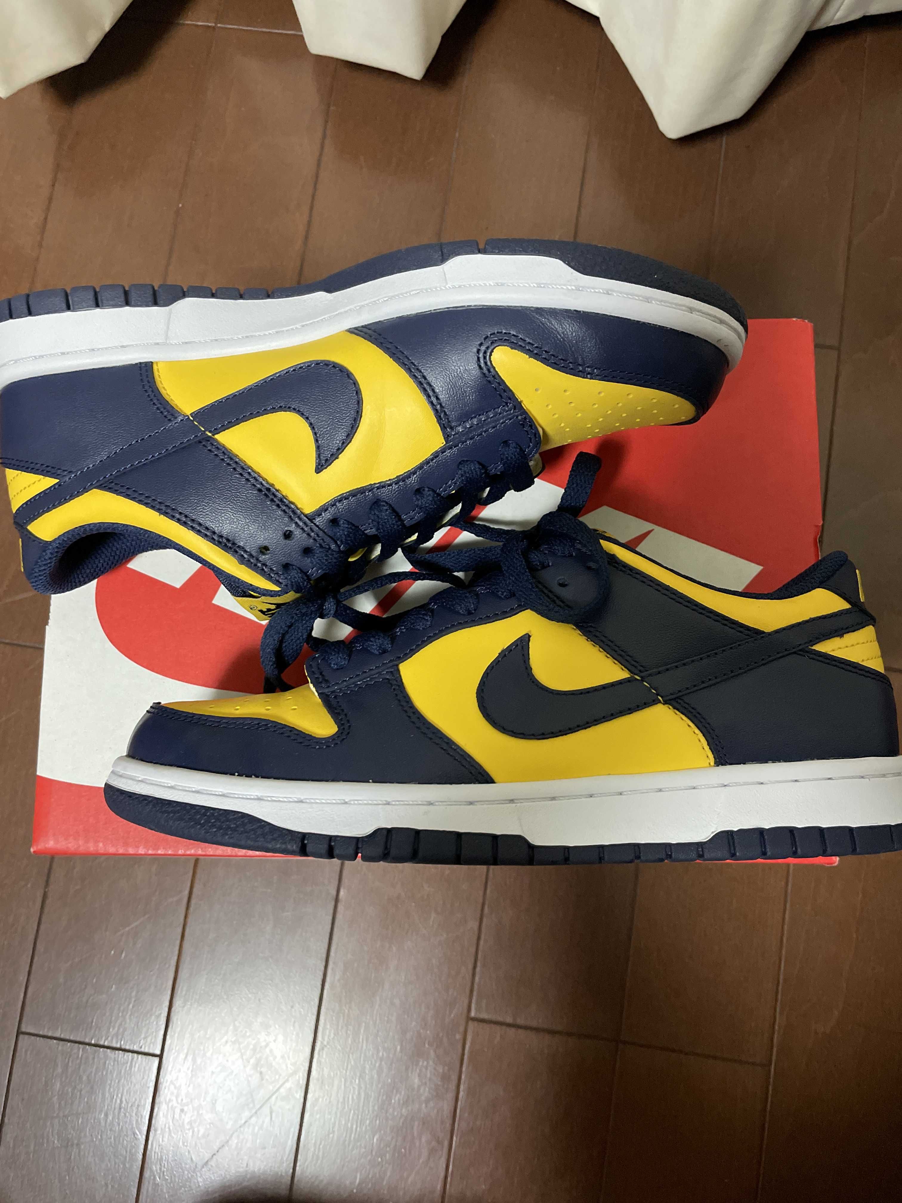 NIKE GS DUNK LOW "MICHIGAN"