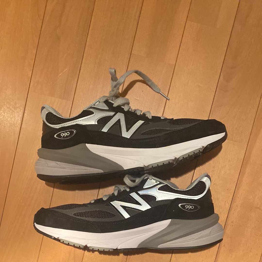 New Balance 990V6 "Black" (Heel NB Logo)