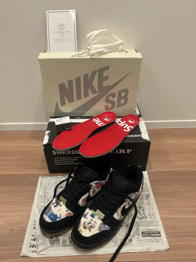 Supreme × Nike SB Dunk Low "Rammellzee"