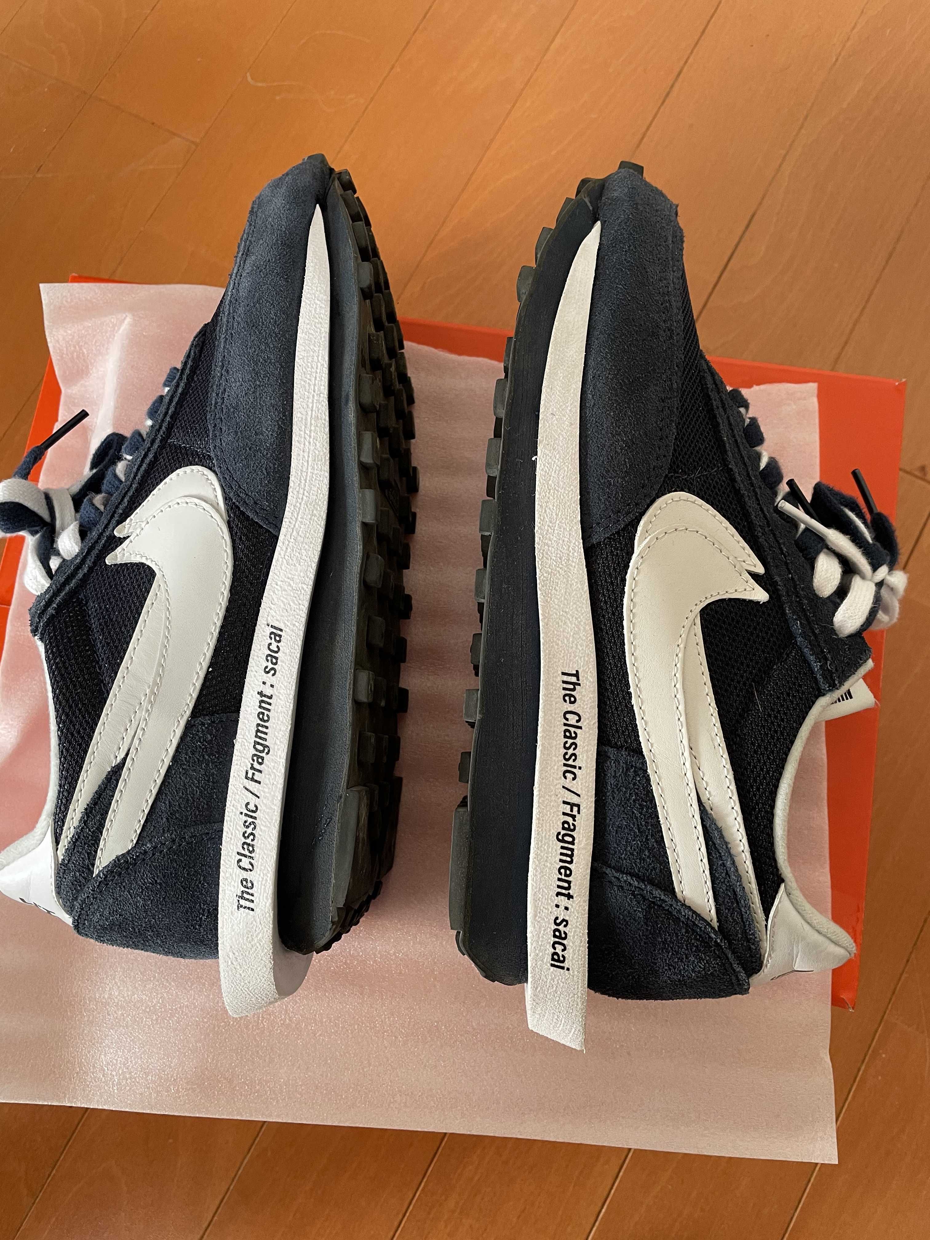 Fragment × sacai × Nike LD Waffle "Blackended Blue"