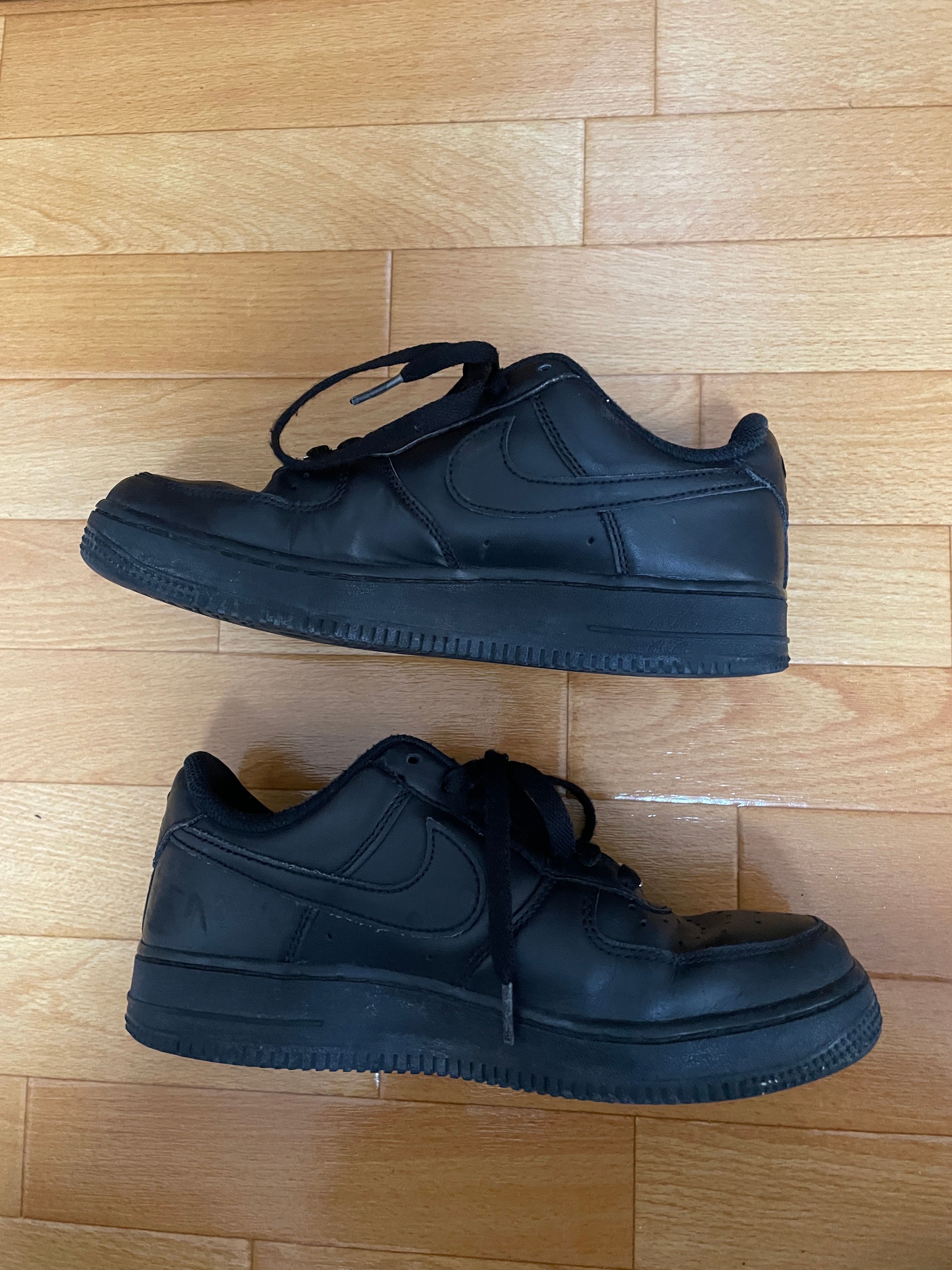Nike GS Air Force 1 Low "Black" (2014) 