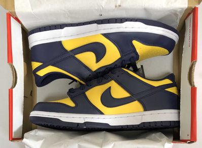 NIKE GS DUNK LOW "MICHIGAN"