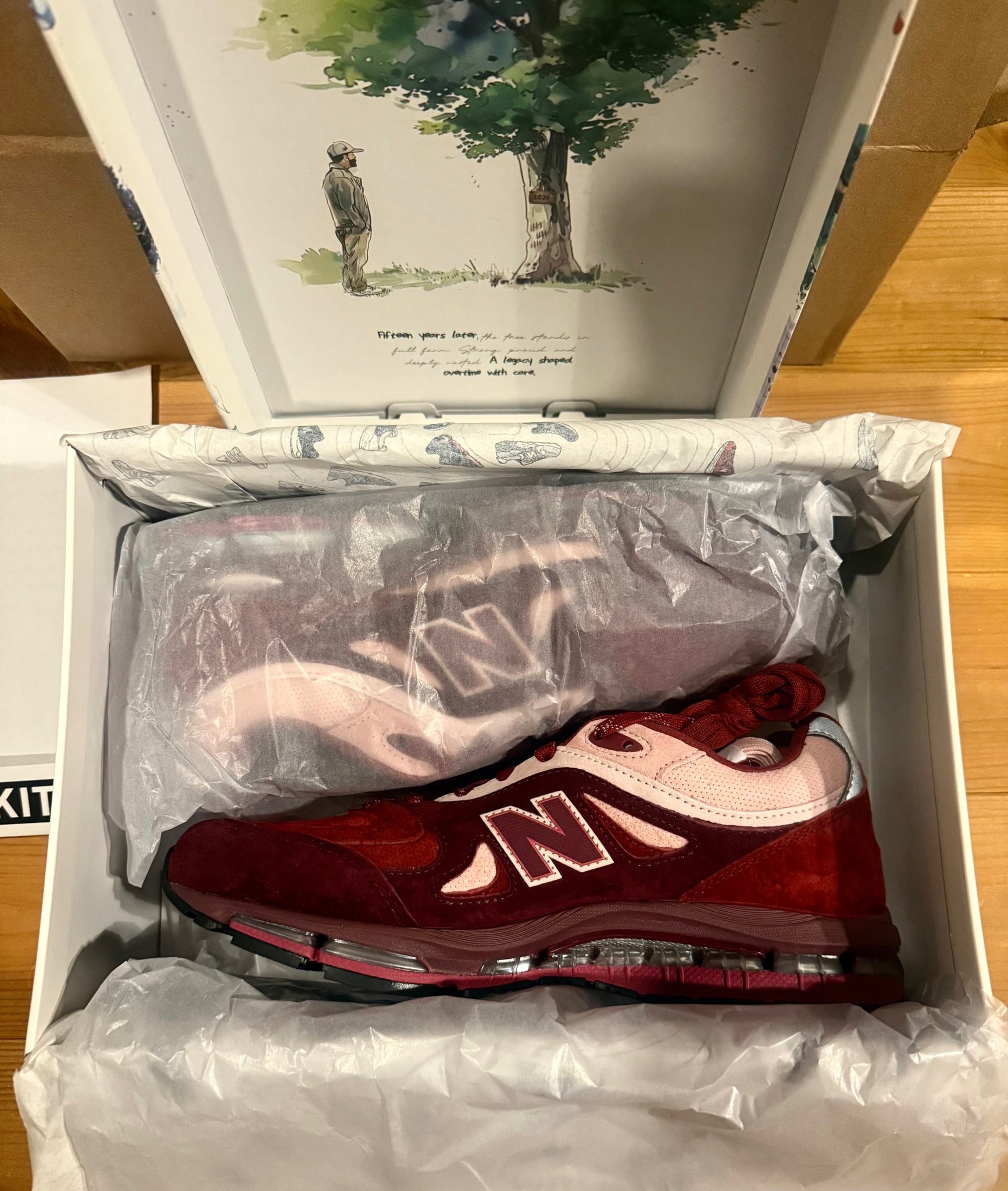 KITH × New Balance 2011 "Chocolate Truffle/Sepia Rose"
