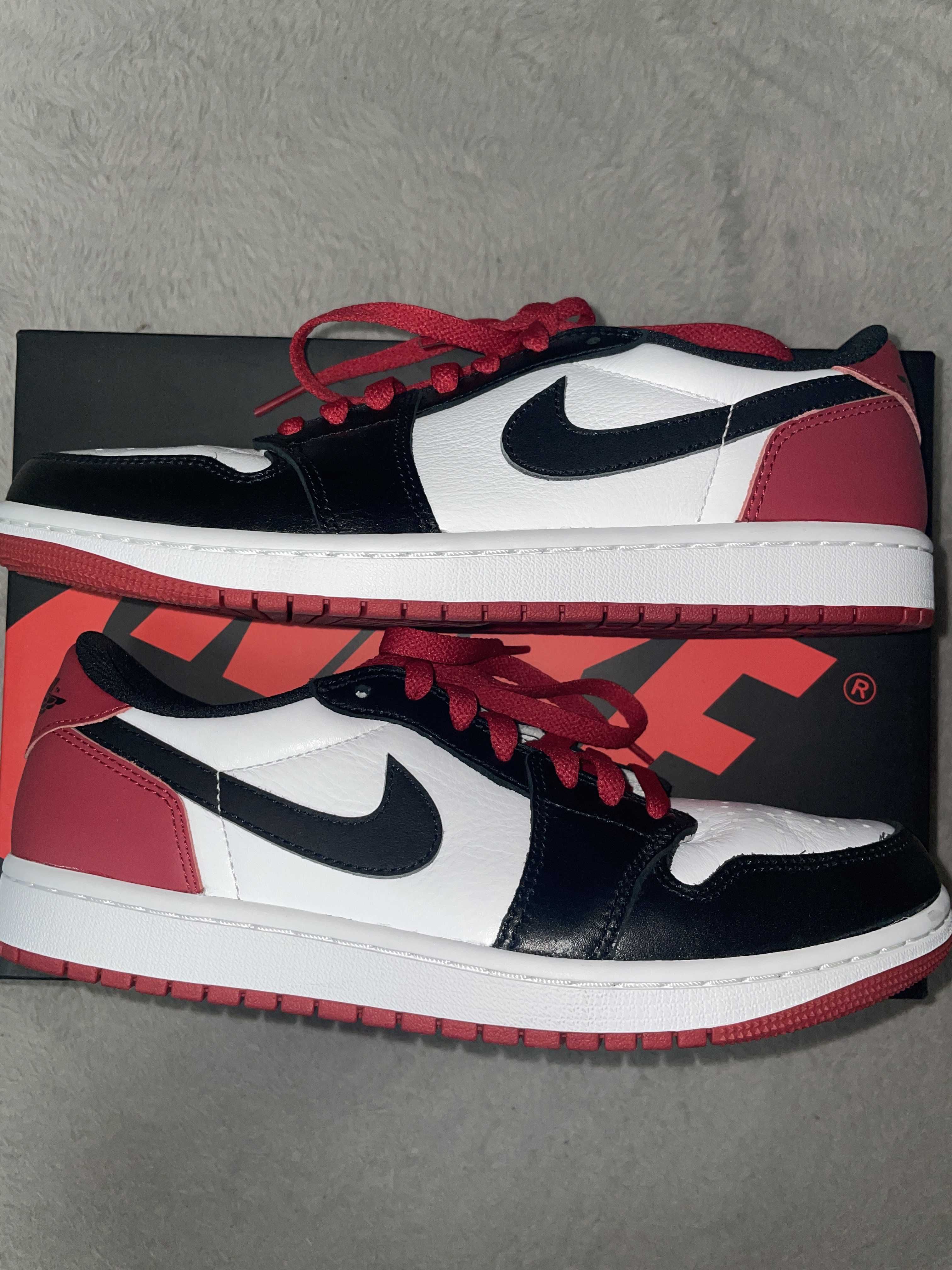 Nike Air Jordan 1 Retro Low OG "Black Toe"
