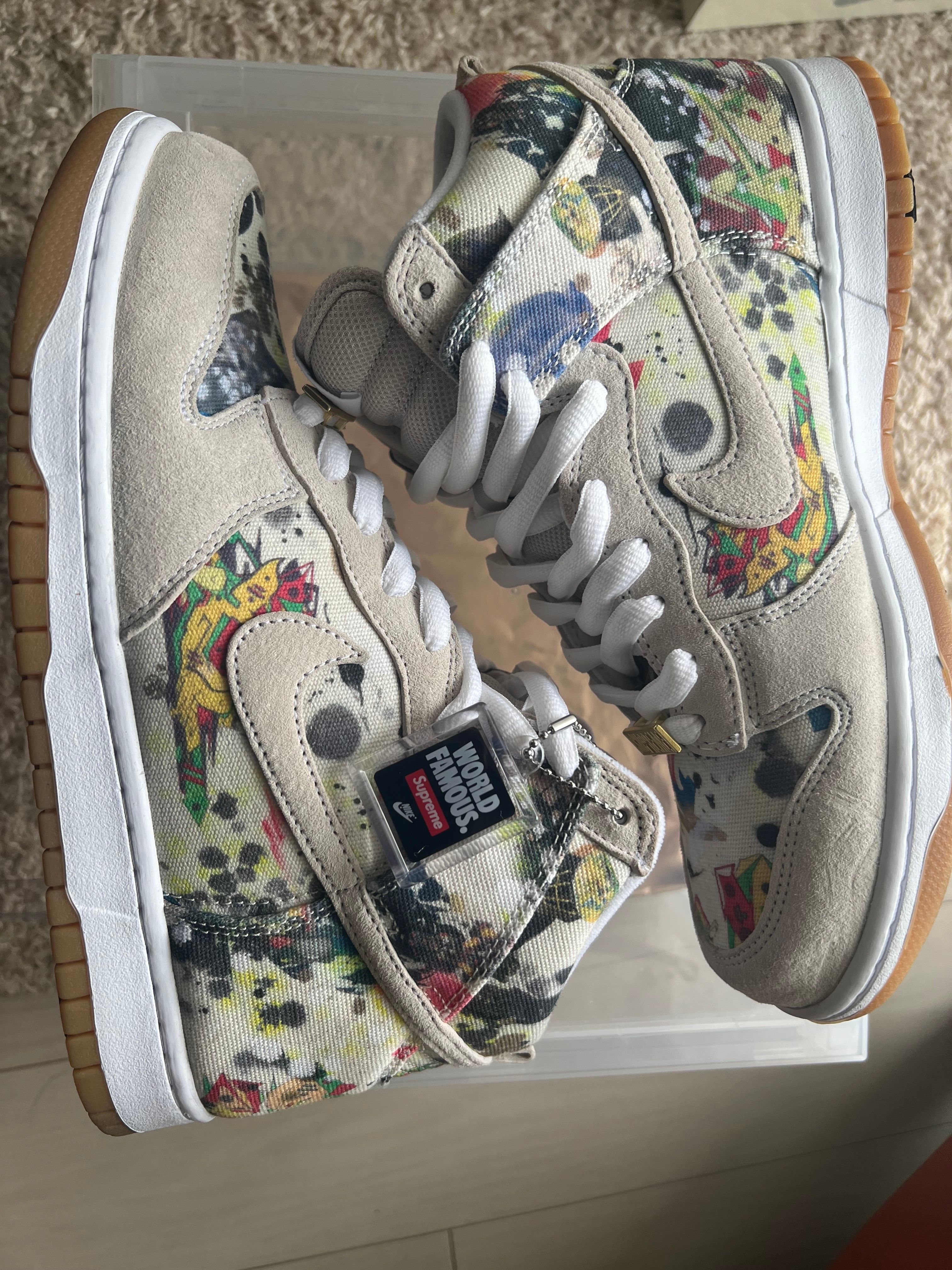 Supreme × Nike SB Dunk High "Rammellzee"