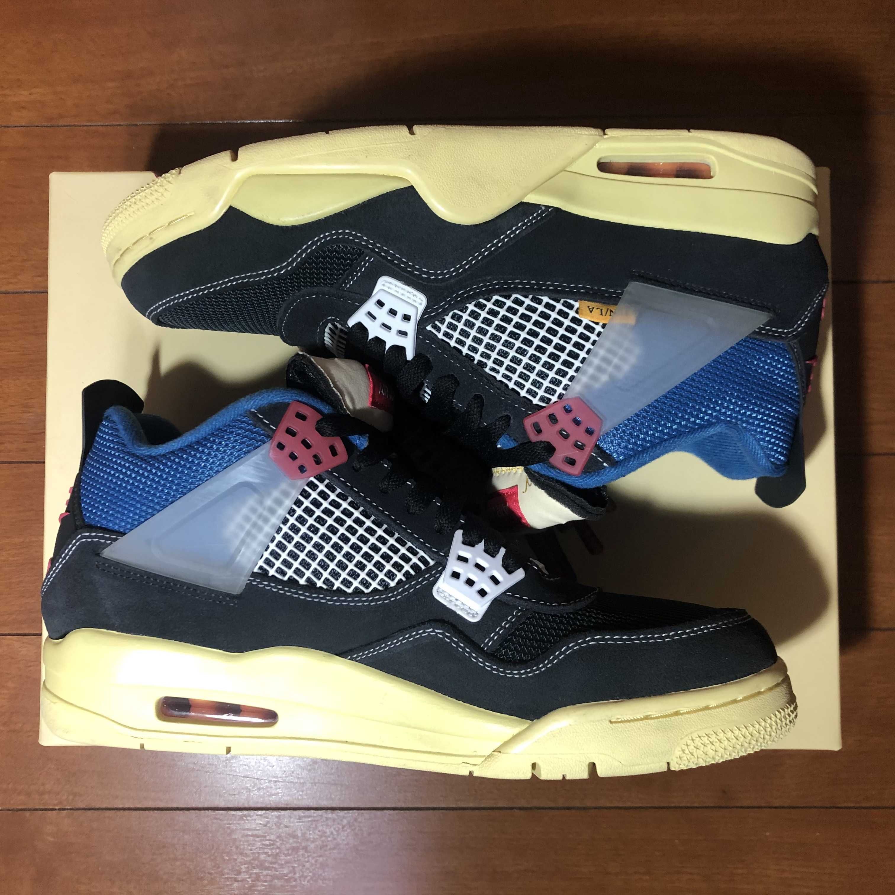 UNION × Nike Air Jordan 4 "Off Noir"