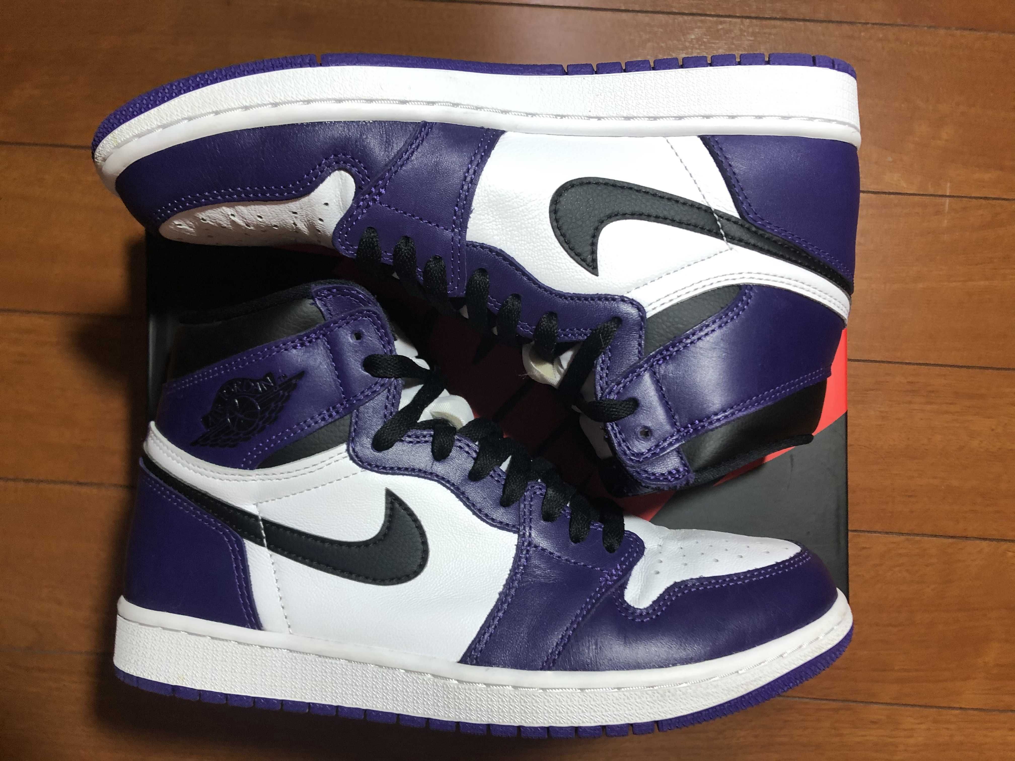 Nike Air Jordan 1 Retro High OG "Court Purple White/Black" (2020)